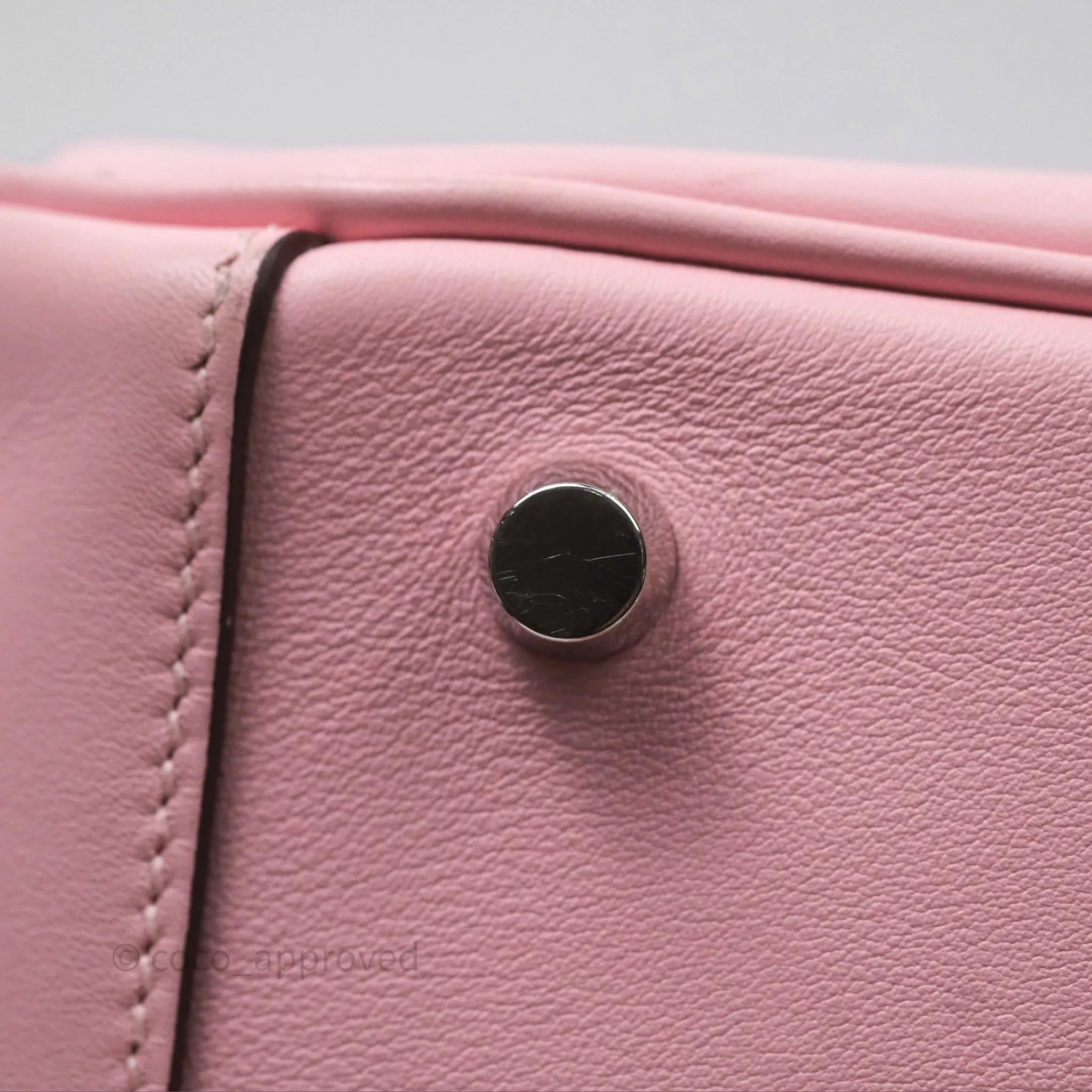 Hermes Lindy 26 Rose Sakura Pink 3Q Swift Palladium Hardware