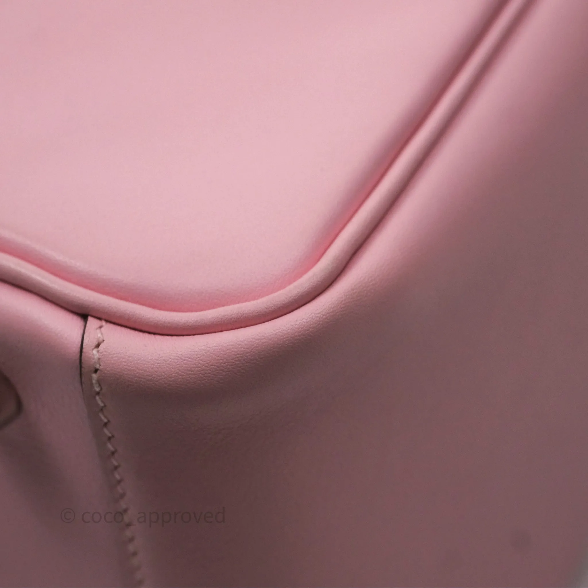Hermes Lindy 26 Rose Sakura Pink 3Q Swift Palladium Hardware