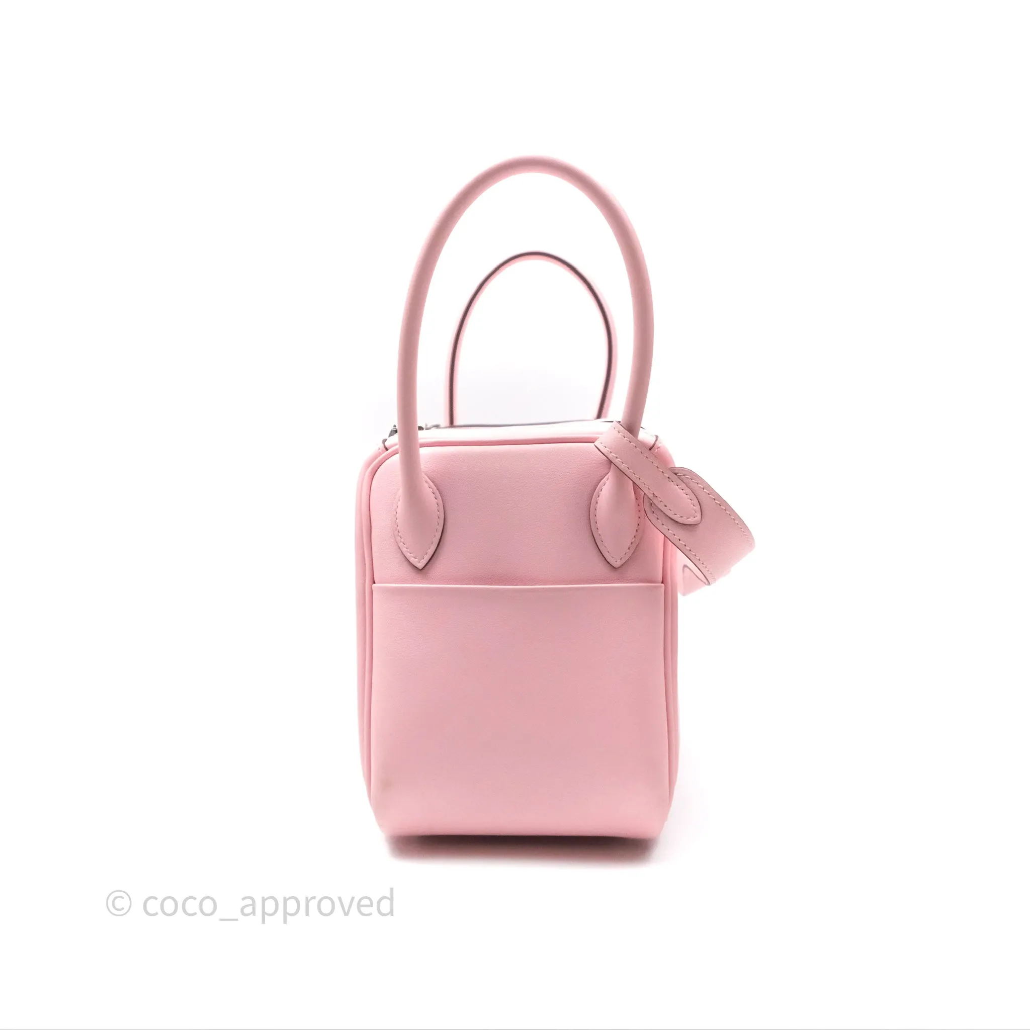 Hermes Lindy 26 Rose Sakura Pink 3Q Swift Palladium Hardware