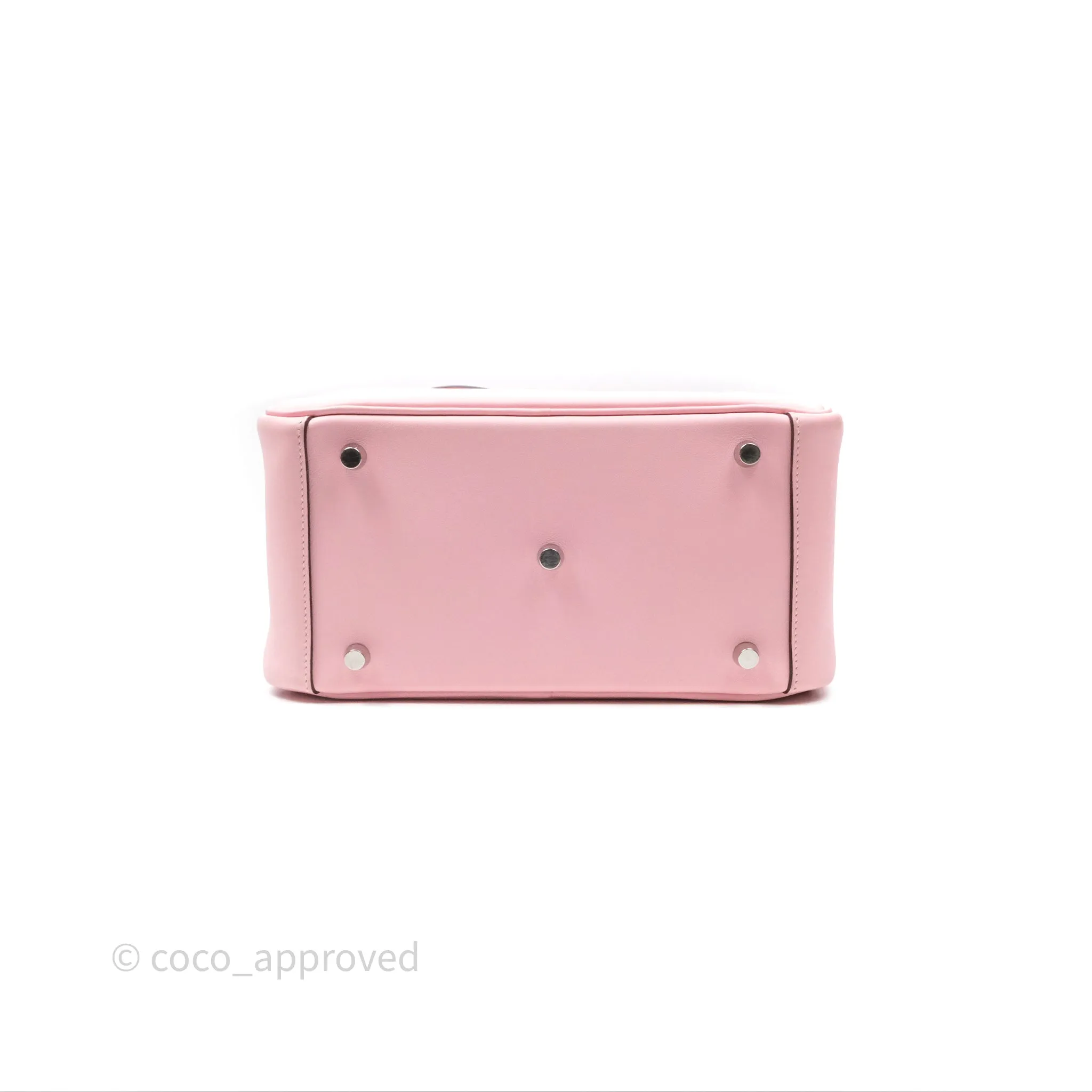 Hermes Lindy 26 Rose Sakura Pink 3Q Swift Palladium Hardware