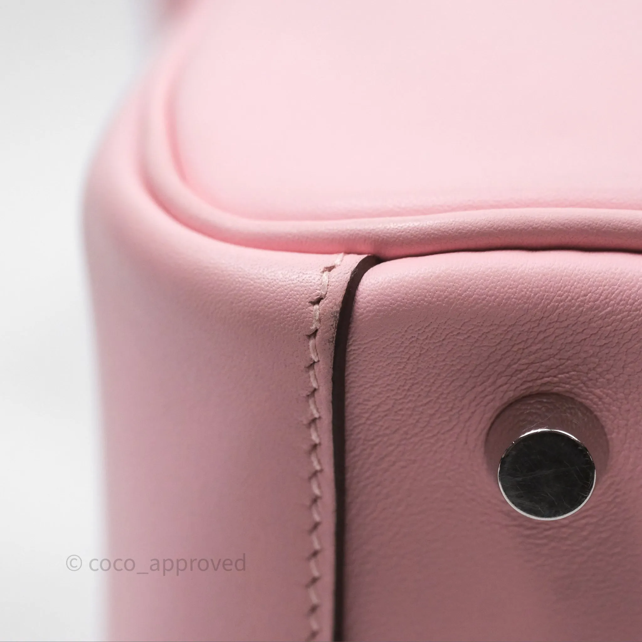 Hermes Lindy 26 Rose Sakura Pink 3Q Swift Palladium Hardware