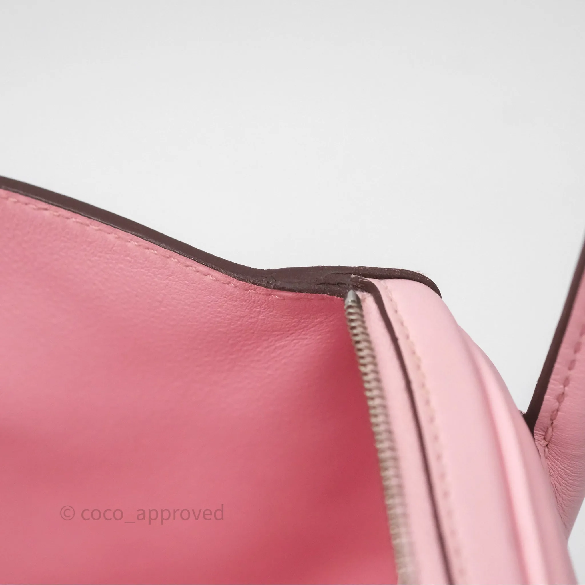Hermes Lindy 26 Rose Sakura Pink 3Q Swift Palladium Hardware