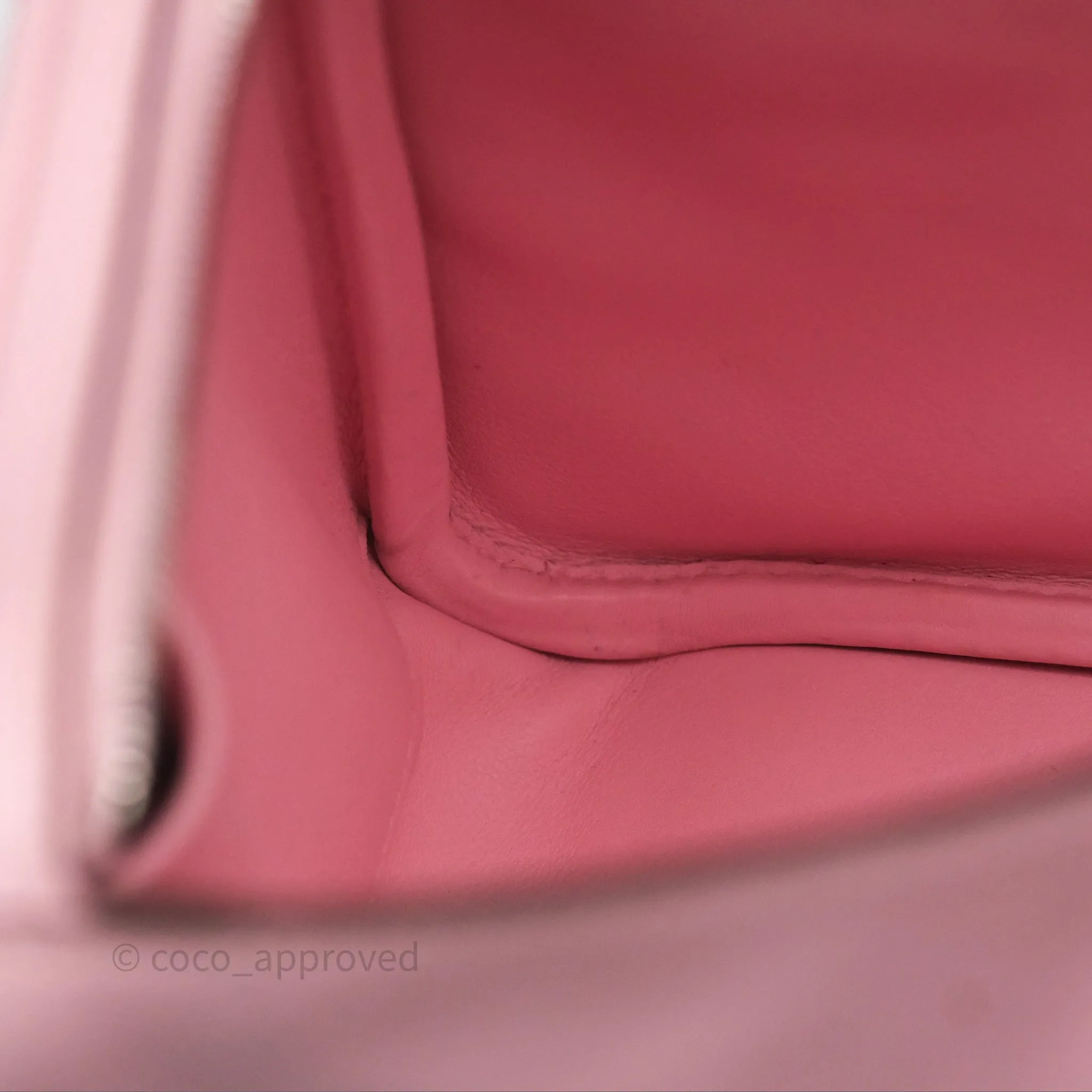 Hermes Lindy 26 Rose Sakura Pink 3Q Swift Palladium Hardware