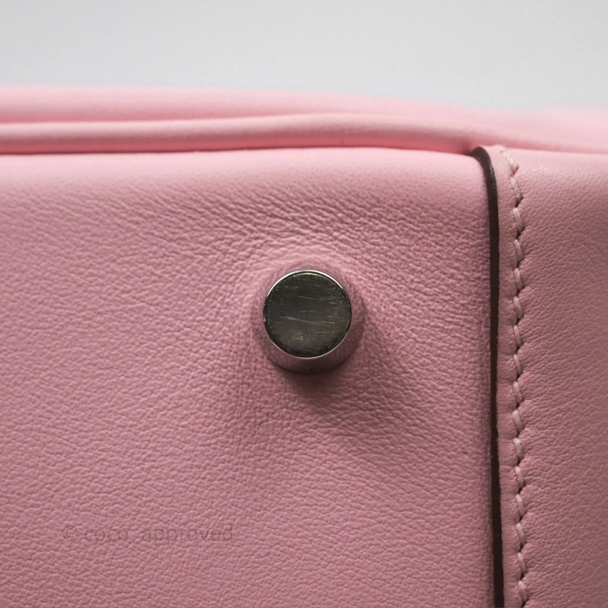 Hermes Lindy 26 Rose Sakura Pink 3Q Swift Palladium Hardware