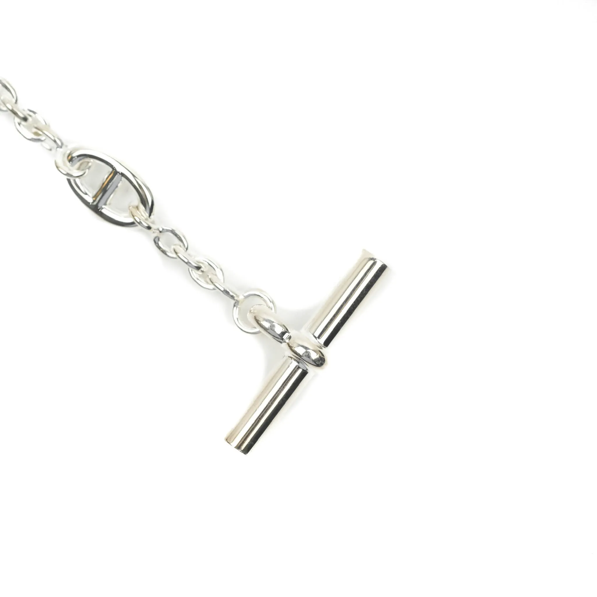 Hermes Medium Chaine d'Ancre Farandole Bracelet Palladium