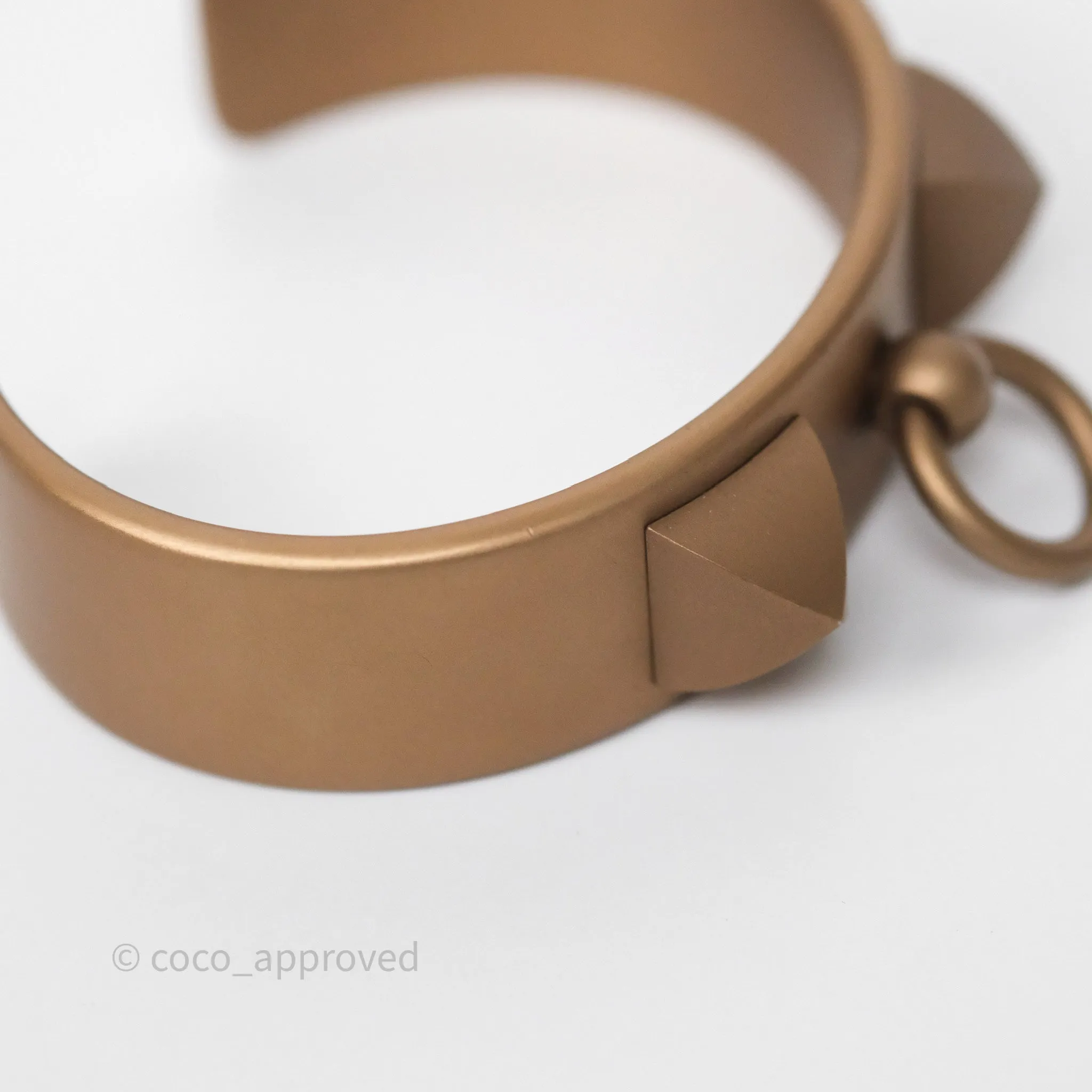 Hermes Medor Aluminium Sunset Bracelet Size T3
