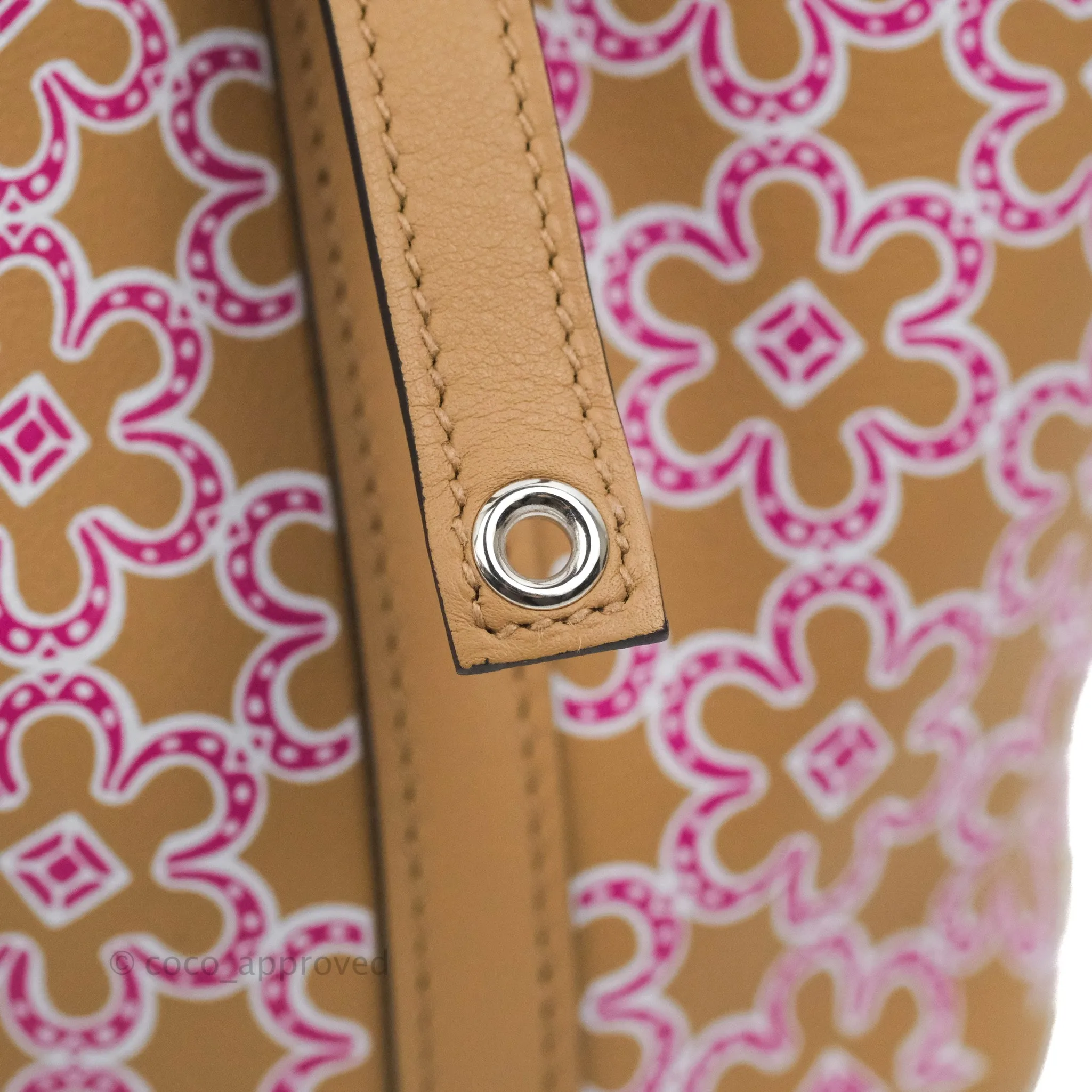 Hermes Micro Picotin 14 Lucky Daisy Chai 0M Swift Palladium Hardware