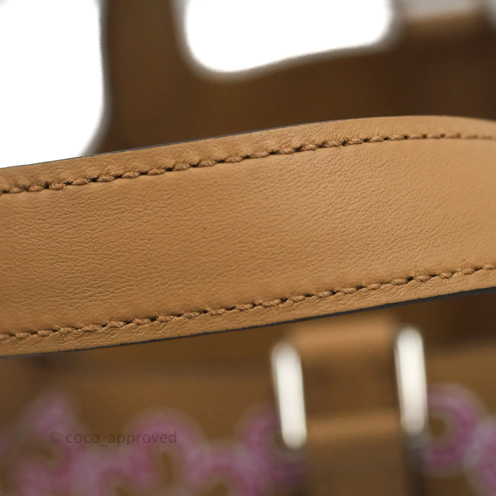 Hermes Micro Picotin 14 Lucky Daisy Chai 0M Swift Palladium Hardware
