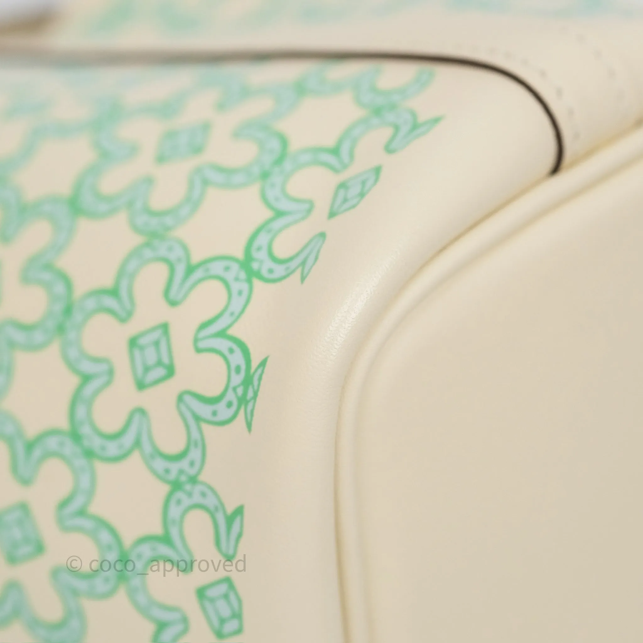 Hermes Micro Picotin 14 Lucky Daisy Nata I2 Vert Swift Palladium Hardware