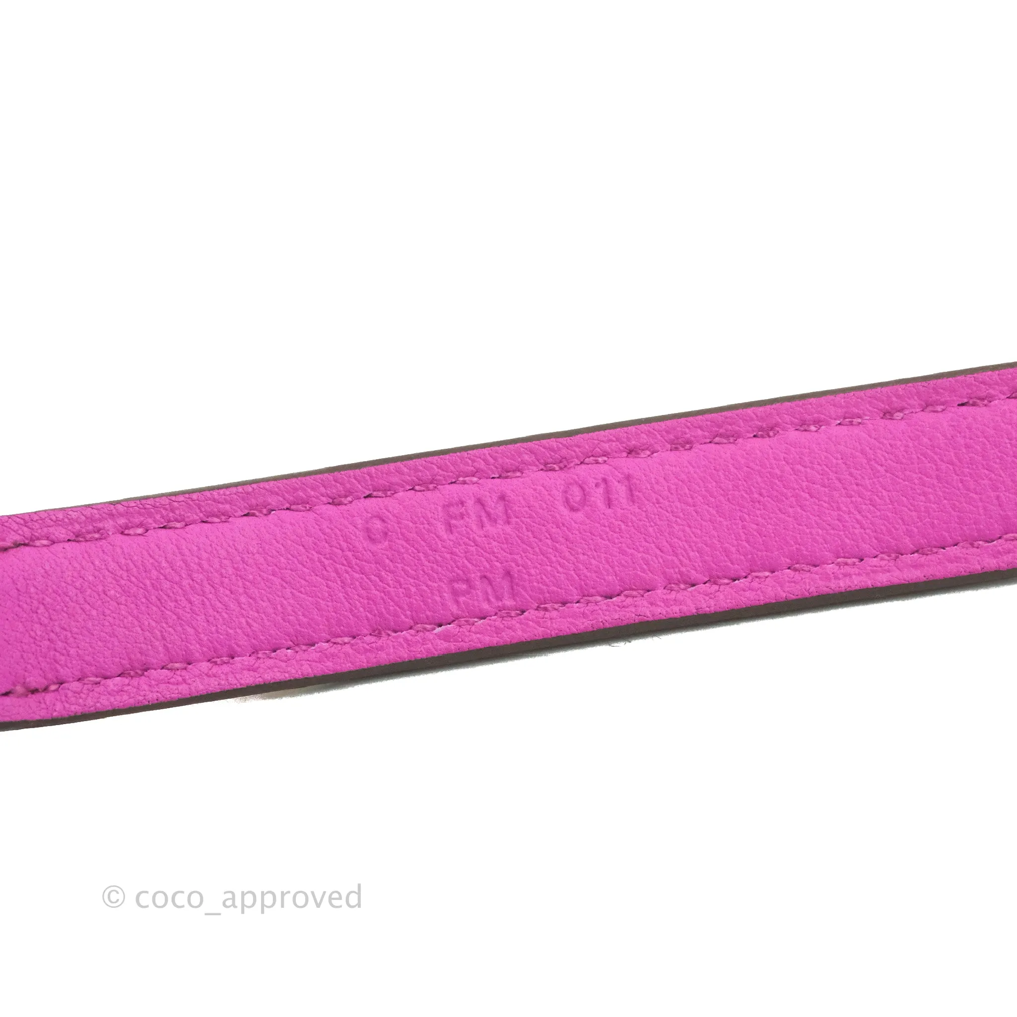 Hermes Mini Dog Carres Bag Magnolia Swift Strap