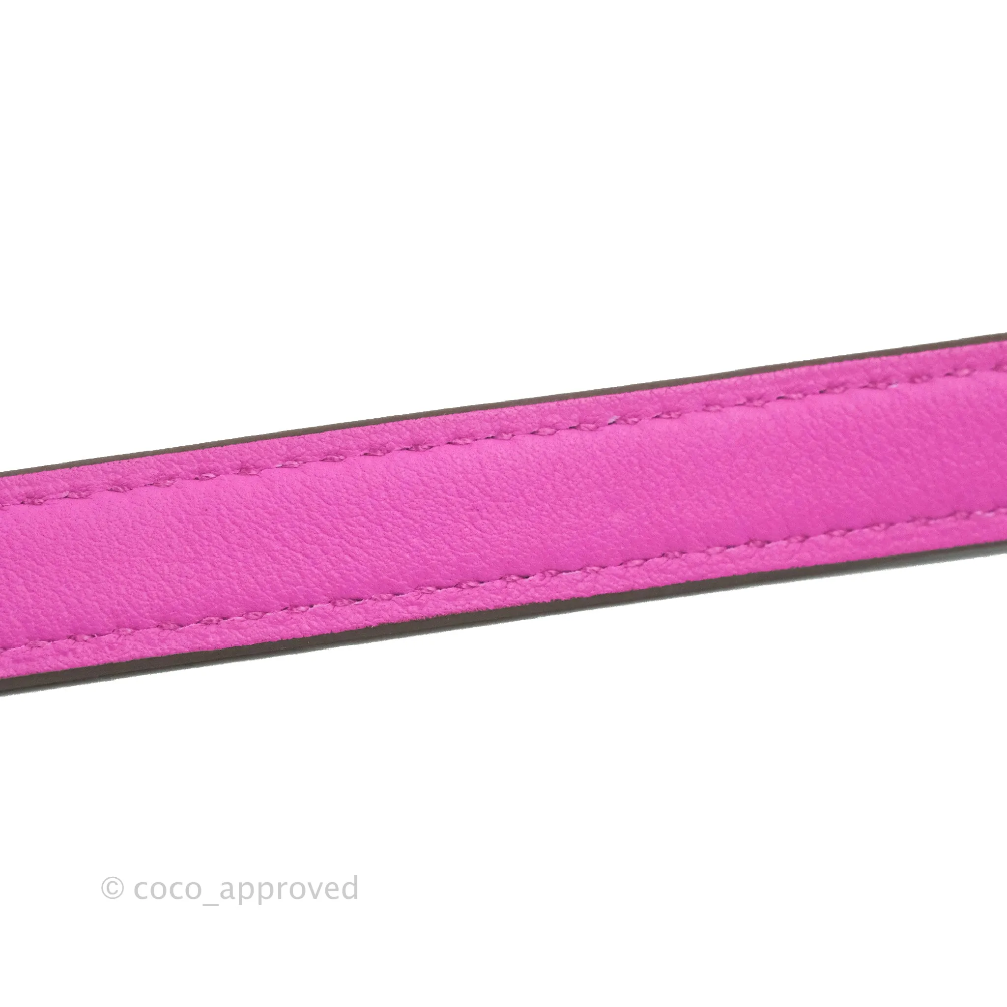 Hermes Mini Dog Carres Bag Magnolia Swift Strap
