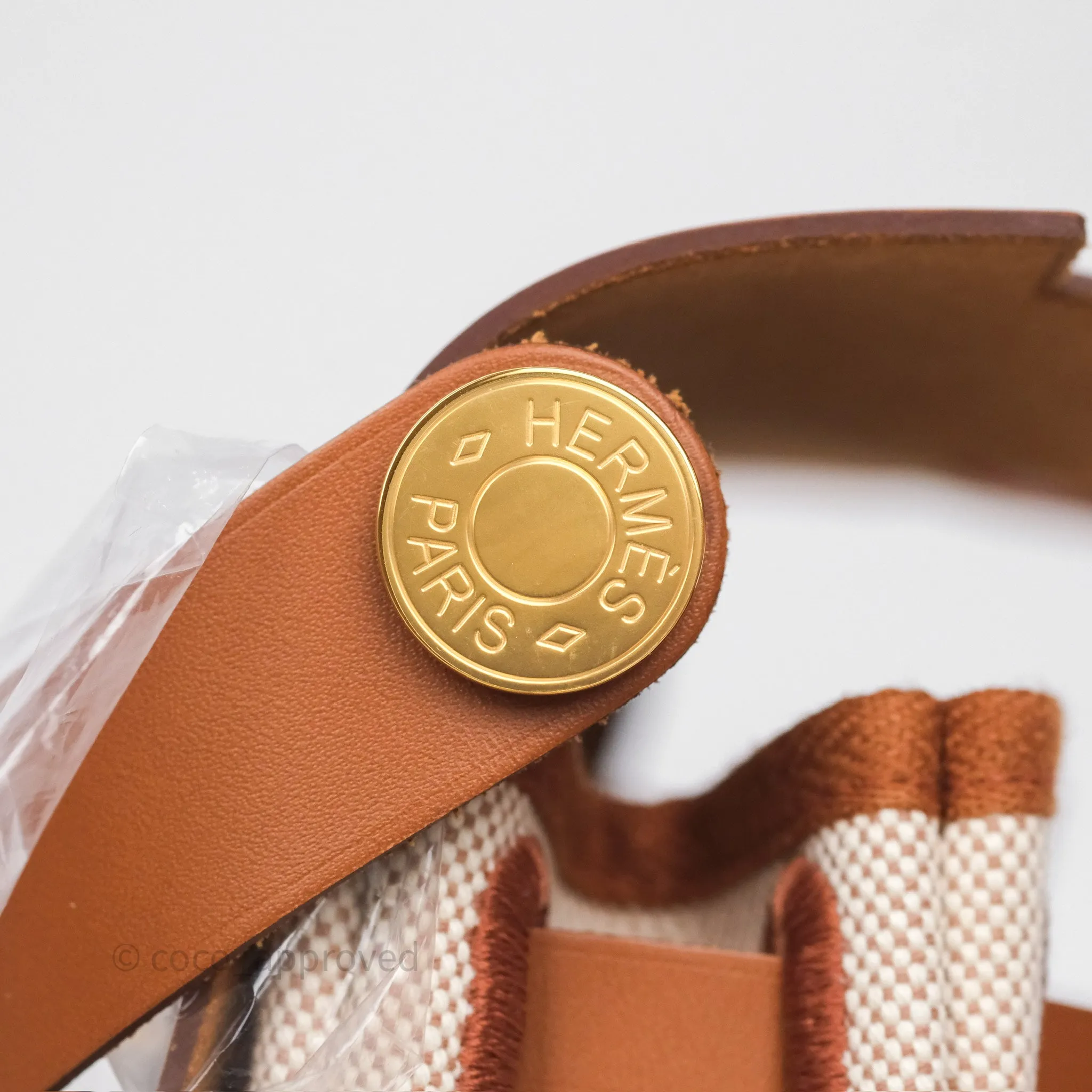 Hermes Mini Herbag Gold Ecru Gold Hardware