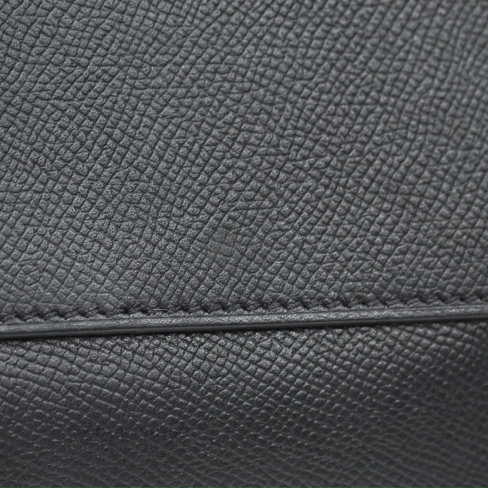 Hermes Octogone 23 Black Epsom