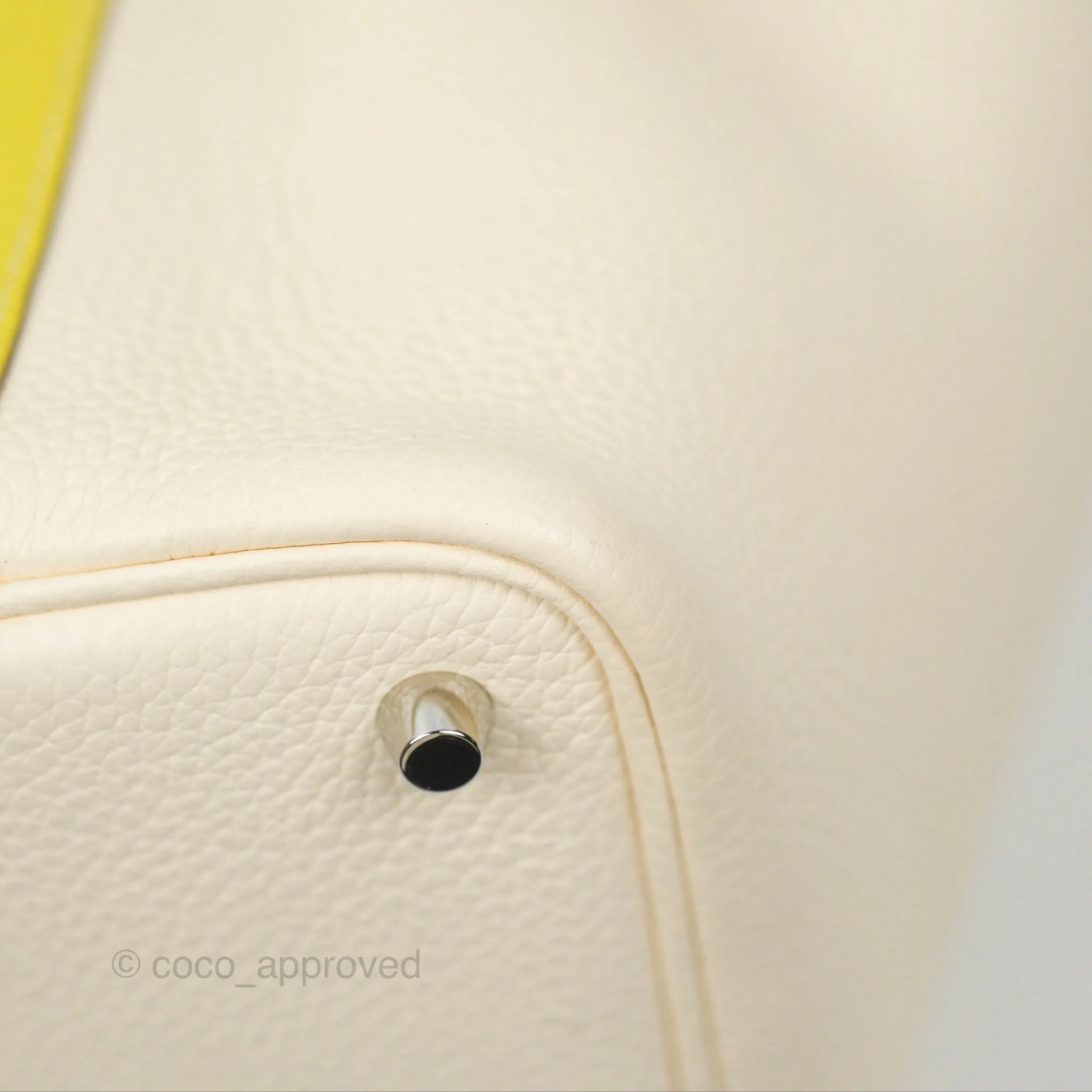 Hermes Picotin Lock 18 Lime 9R / Nata I2 Clemence Palladium Hardware