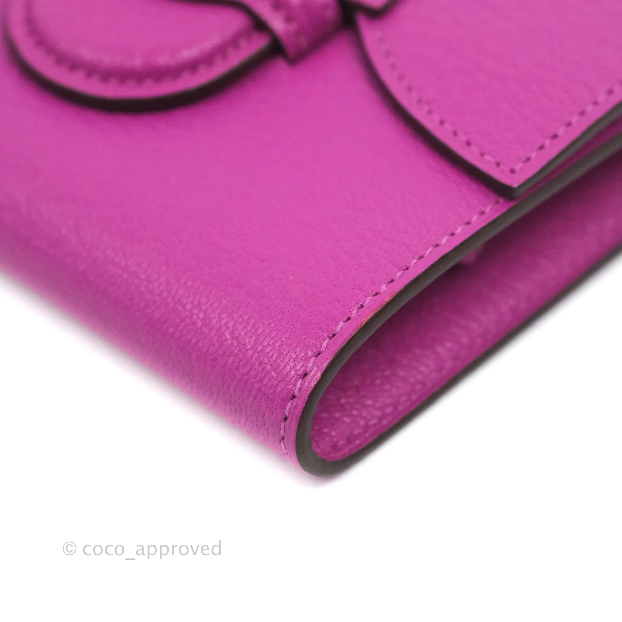 Hermes Portefeuille 1938-12 Magnolia Chevre Mysore
