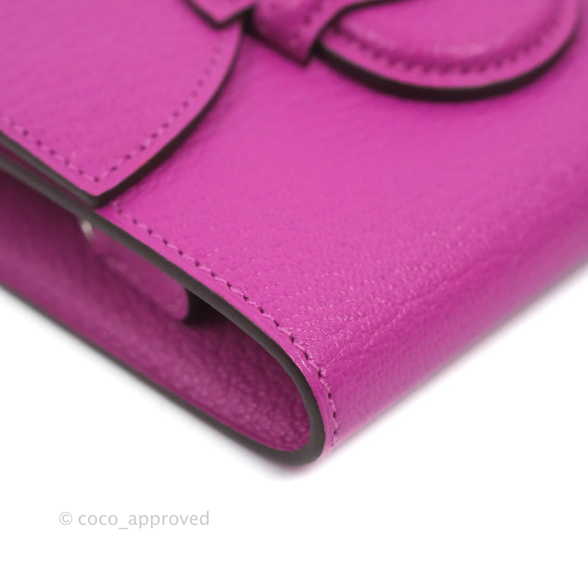 Hermes Portefeuille 1938-12 Magnolia Chevre Mysore