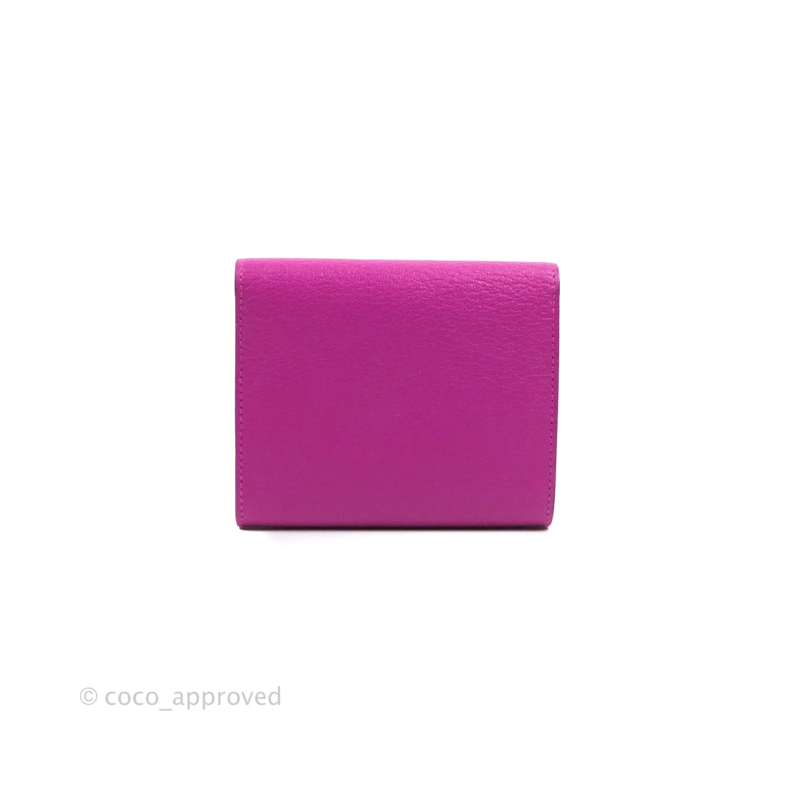Hermes Portefeuille 1938-12 Magnolia Chevre Mysore