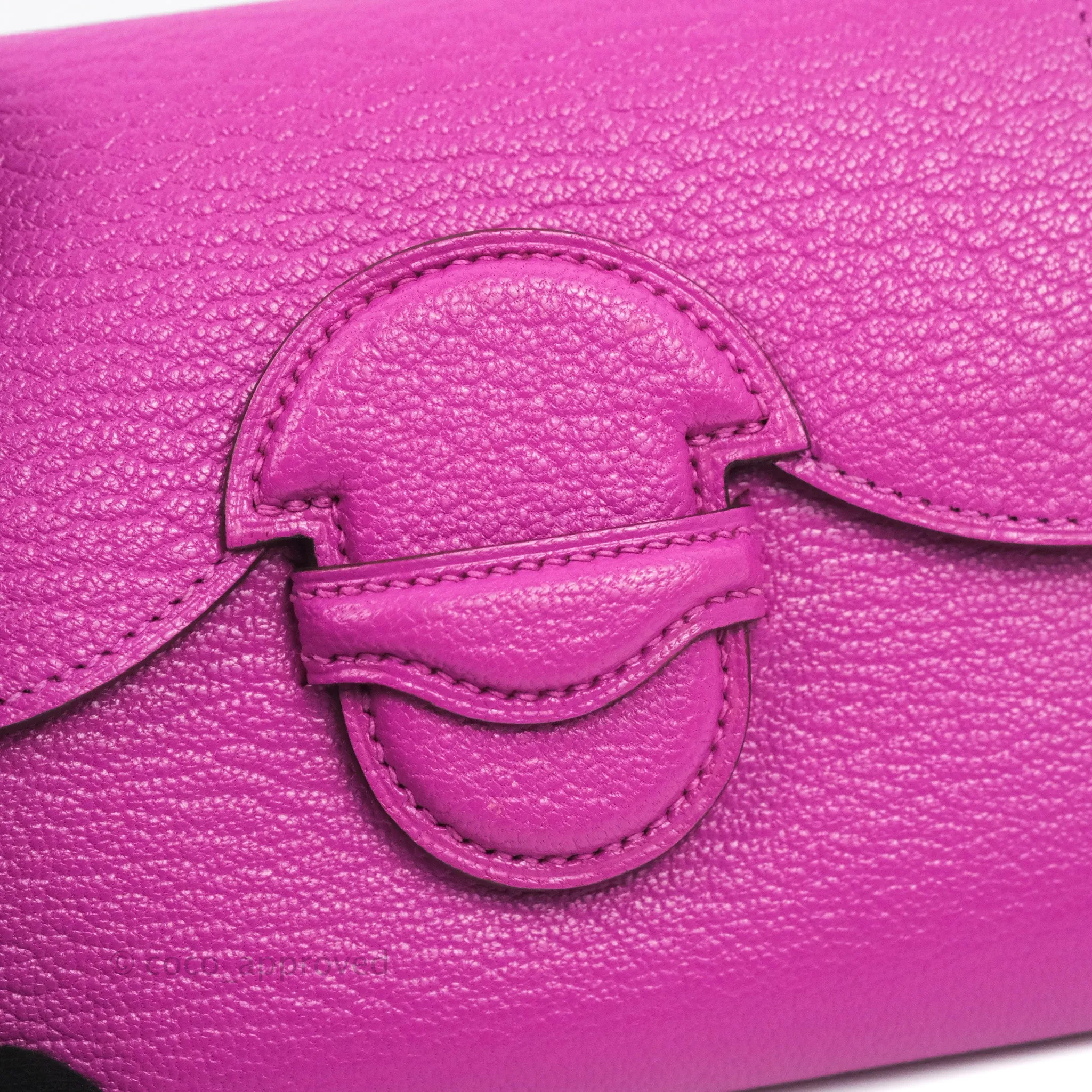 Hermes Portefeuille 1938-12 Magnolia Chevre Mysore