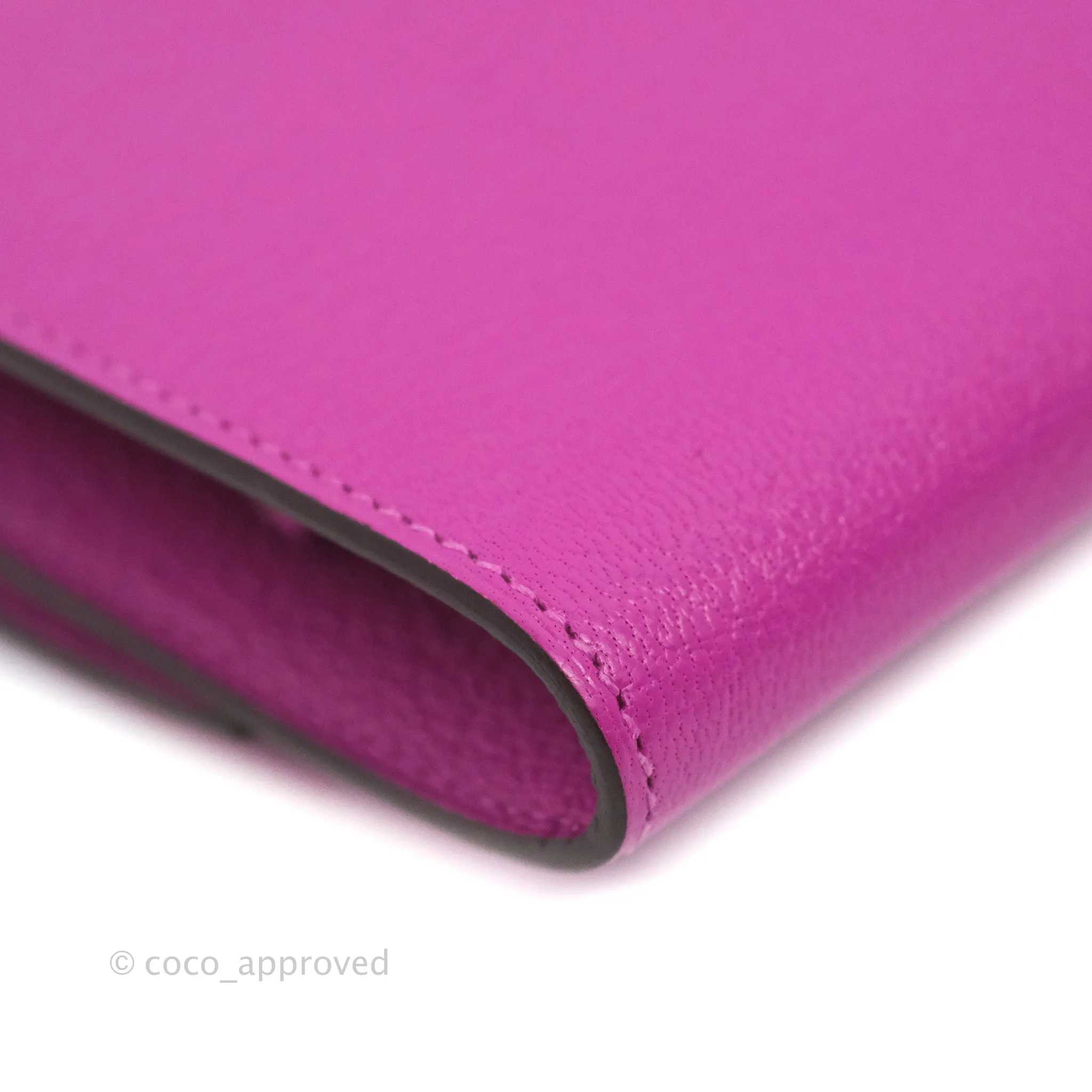 Hermes Portefeuille 1938-12 Magnolia Chevre Mysore
