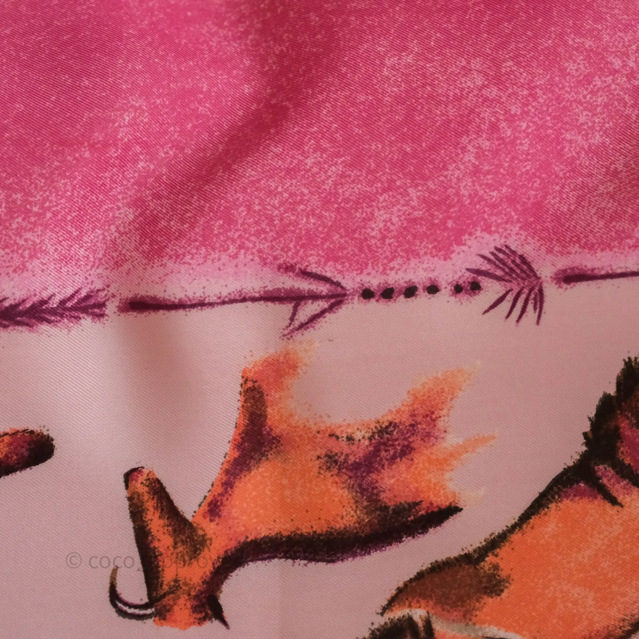 Hermes Premieres Mains Silk Scarf 90