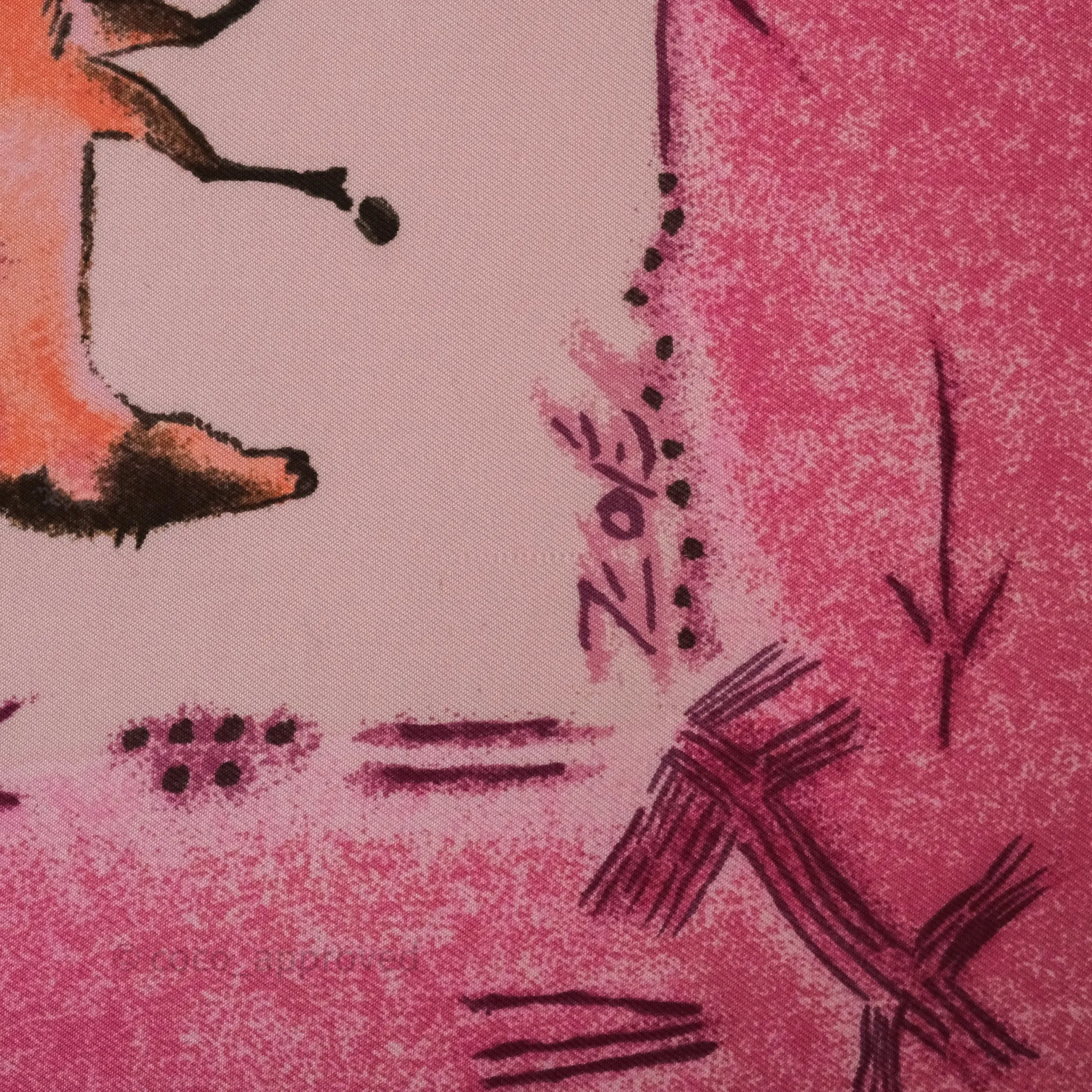 Hermes Premieres Mains Silk Scarf 90