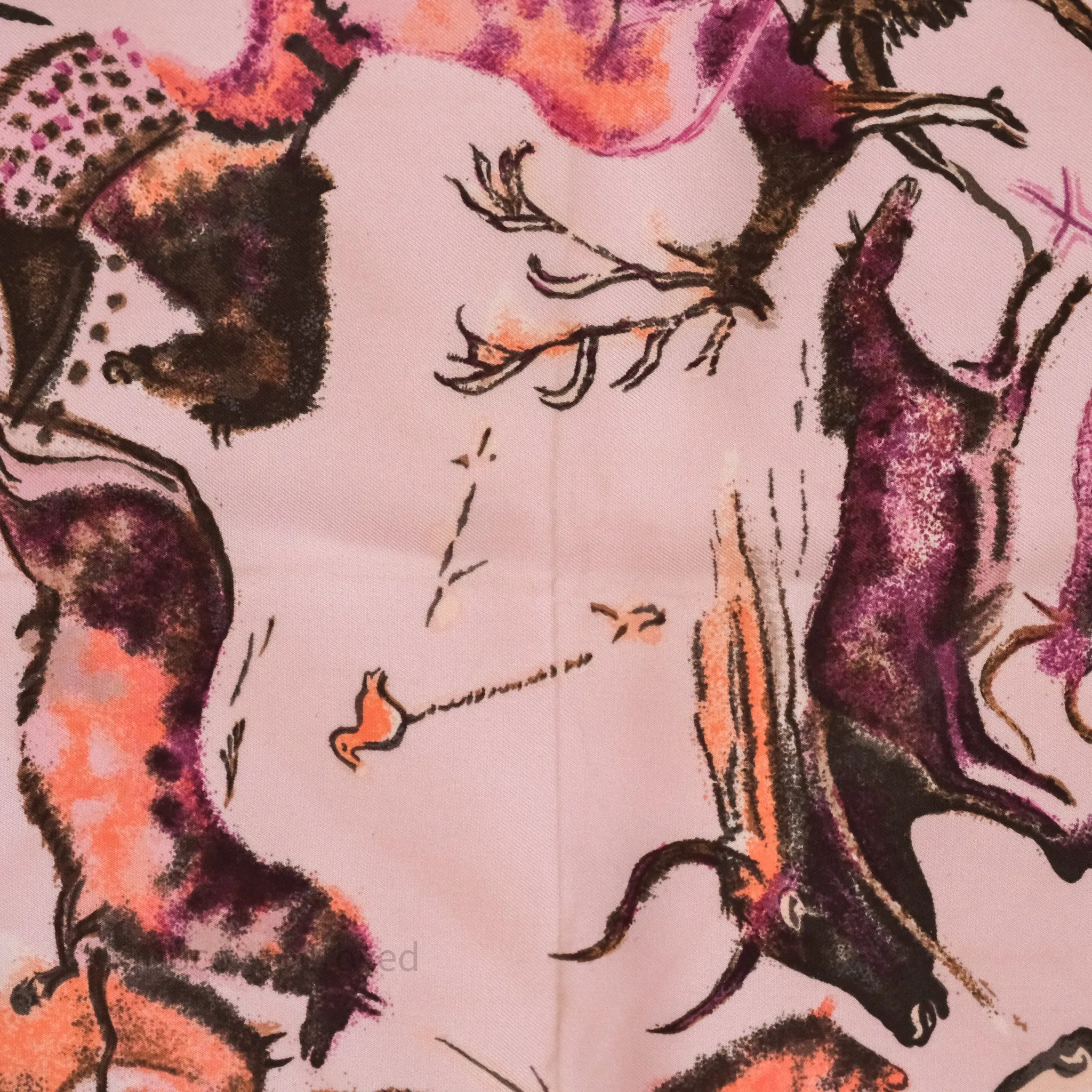 Hermes Premieres Mains Silk Scarf 90