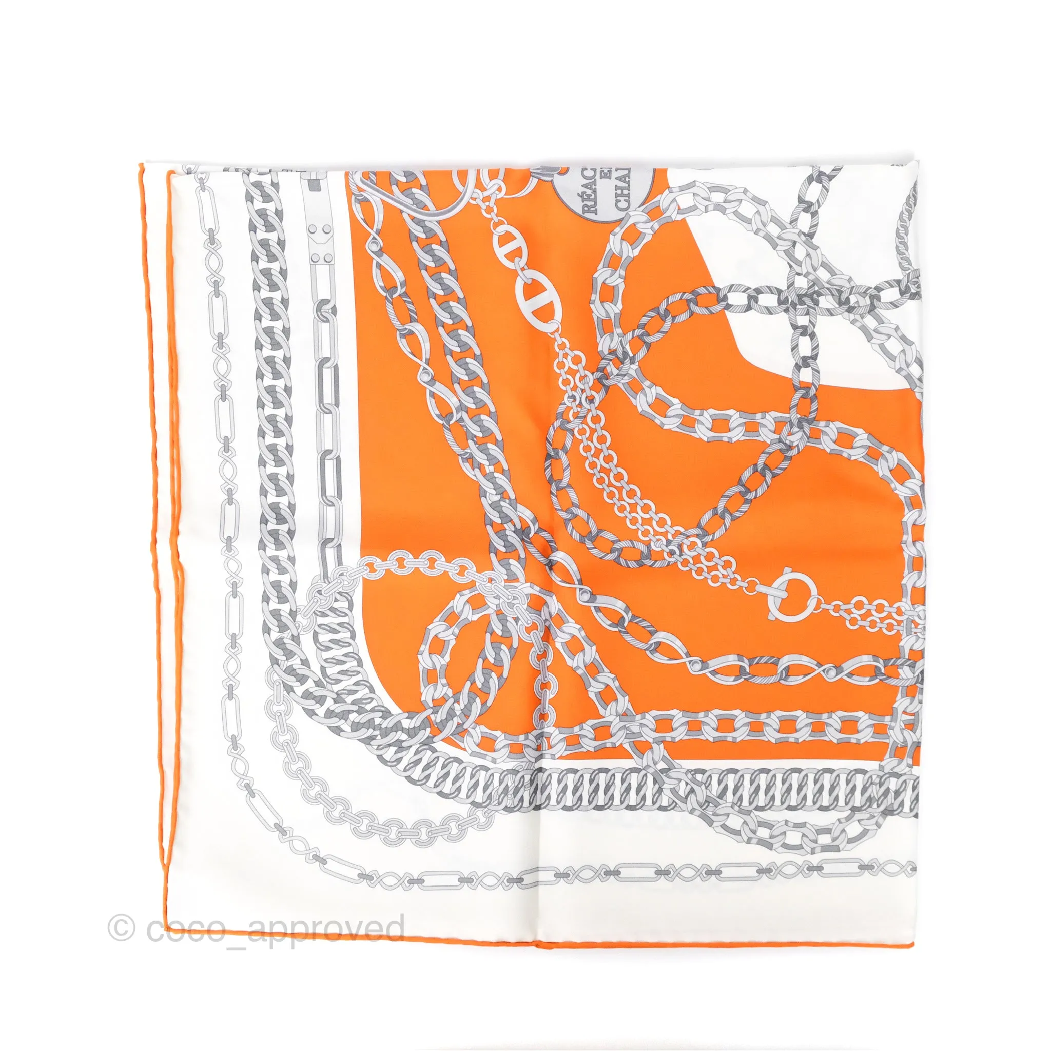 Hermes Reaction En Chaines Scarf 90