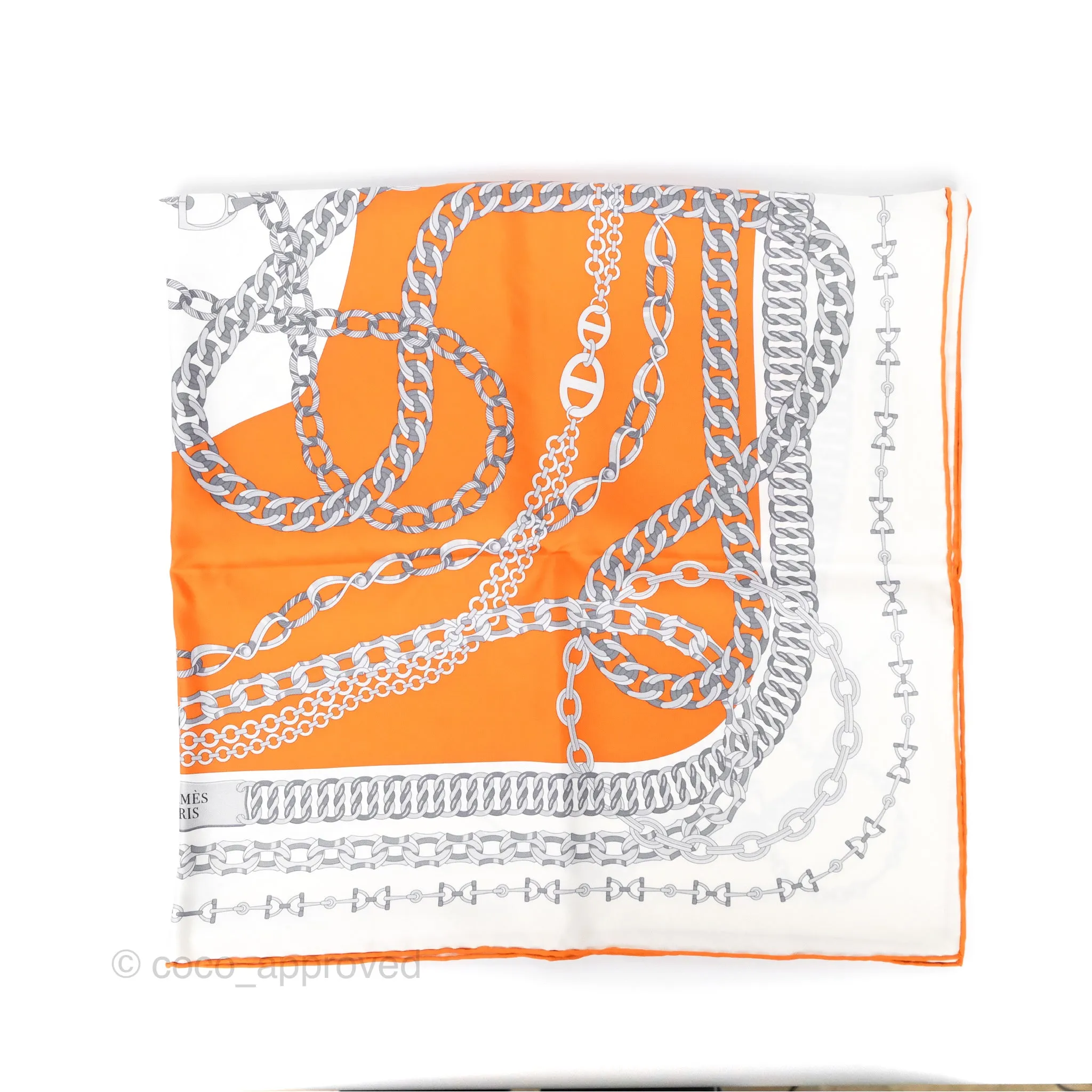 Hermes Reaction En Chaines Scarf 90