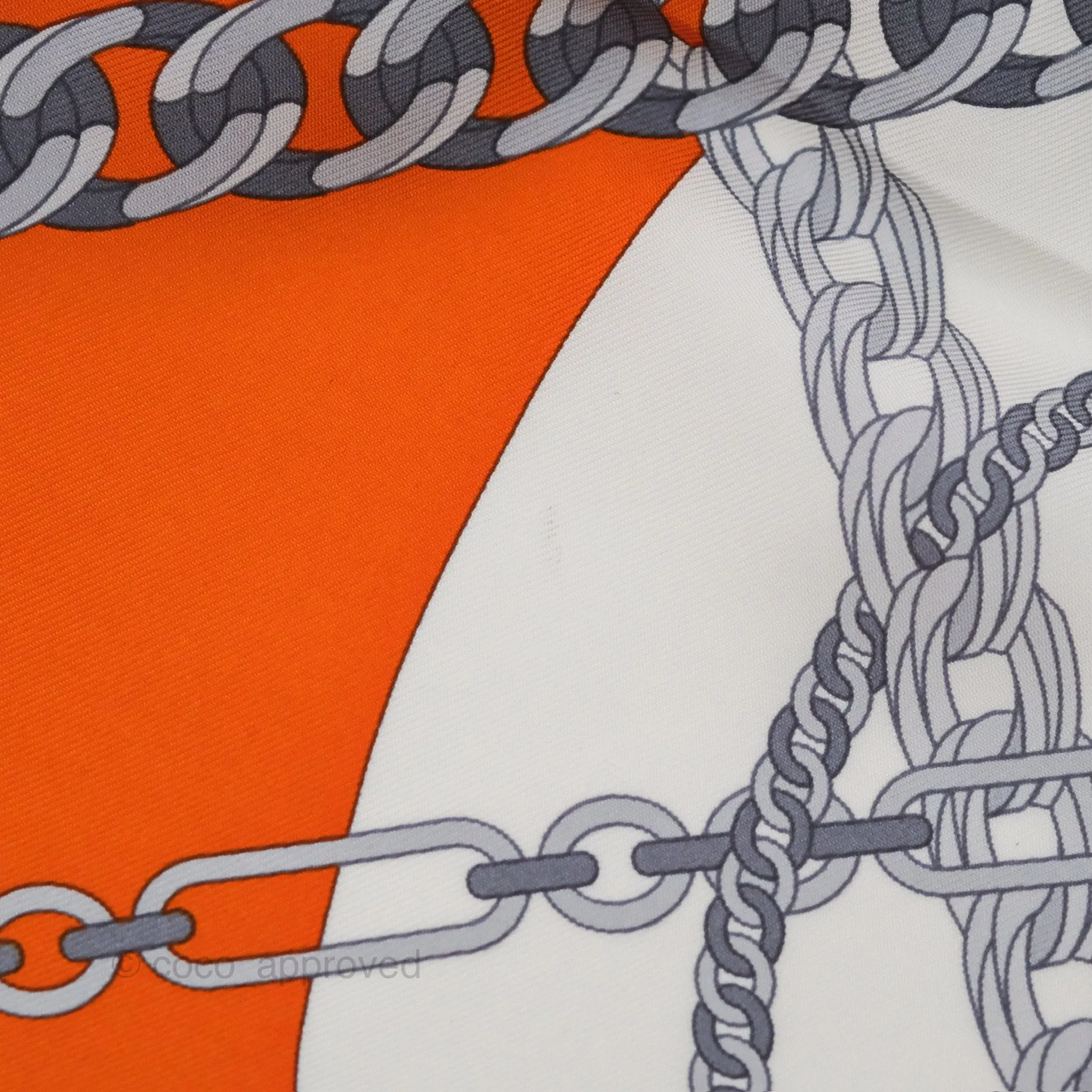 Hermes Reaction En Chaines Scarf 90
