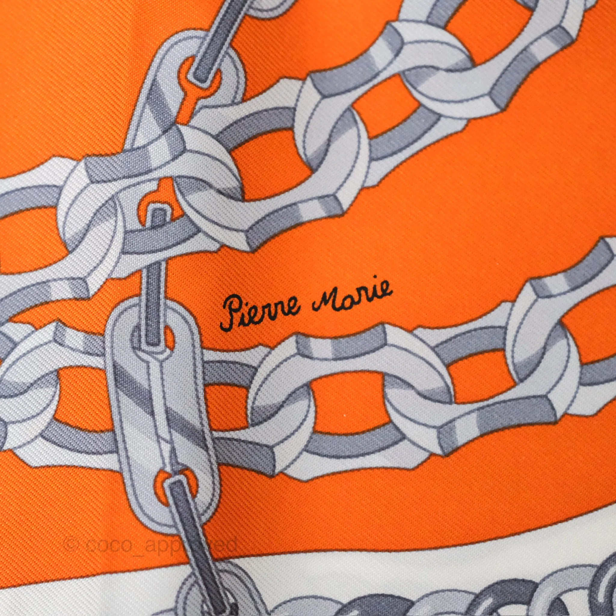 Hermes Reaction En Chaines Scarf 90