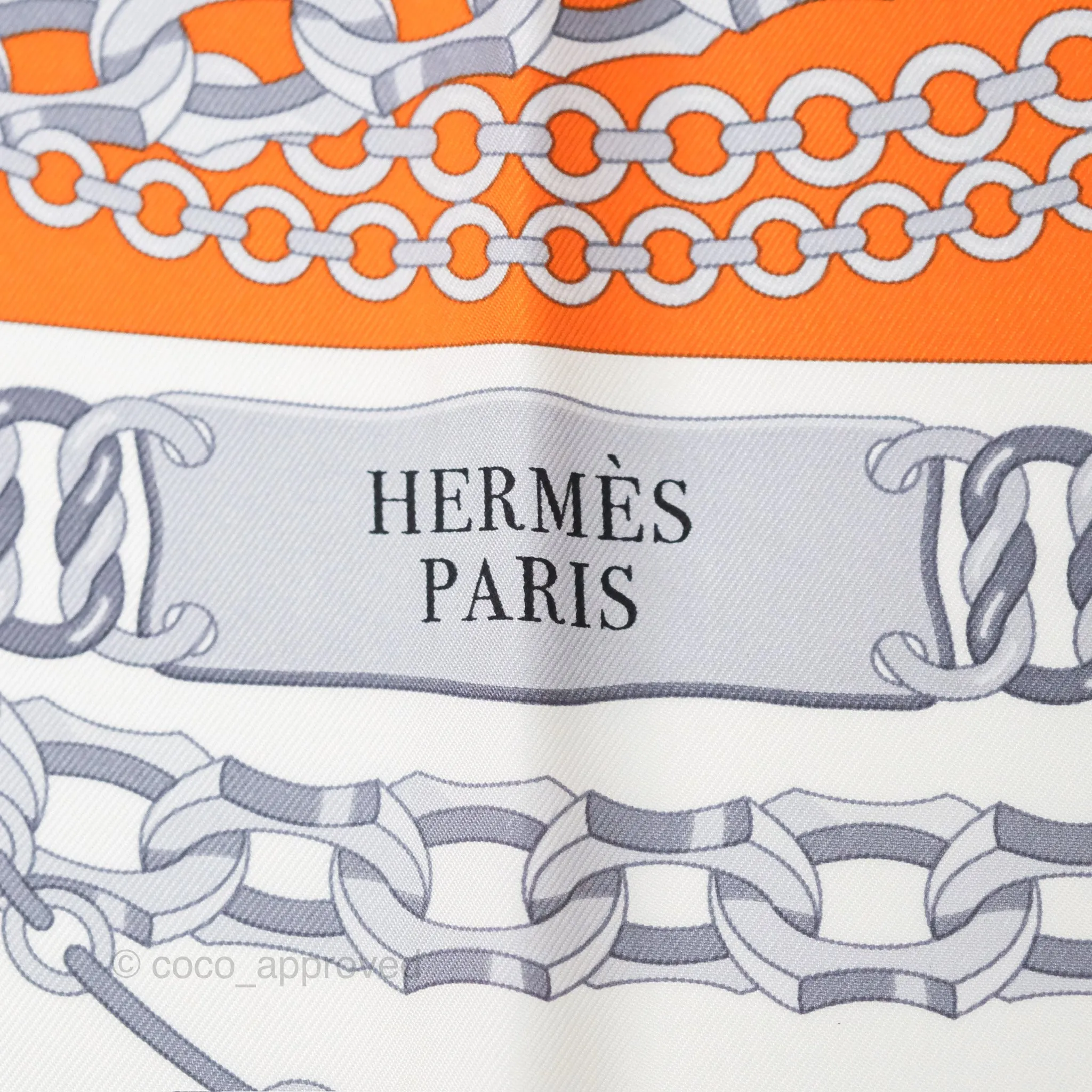 Hermes Reaction En Chaines Scarf 90