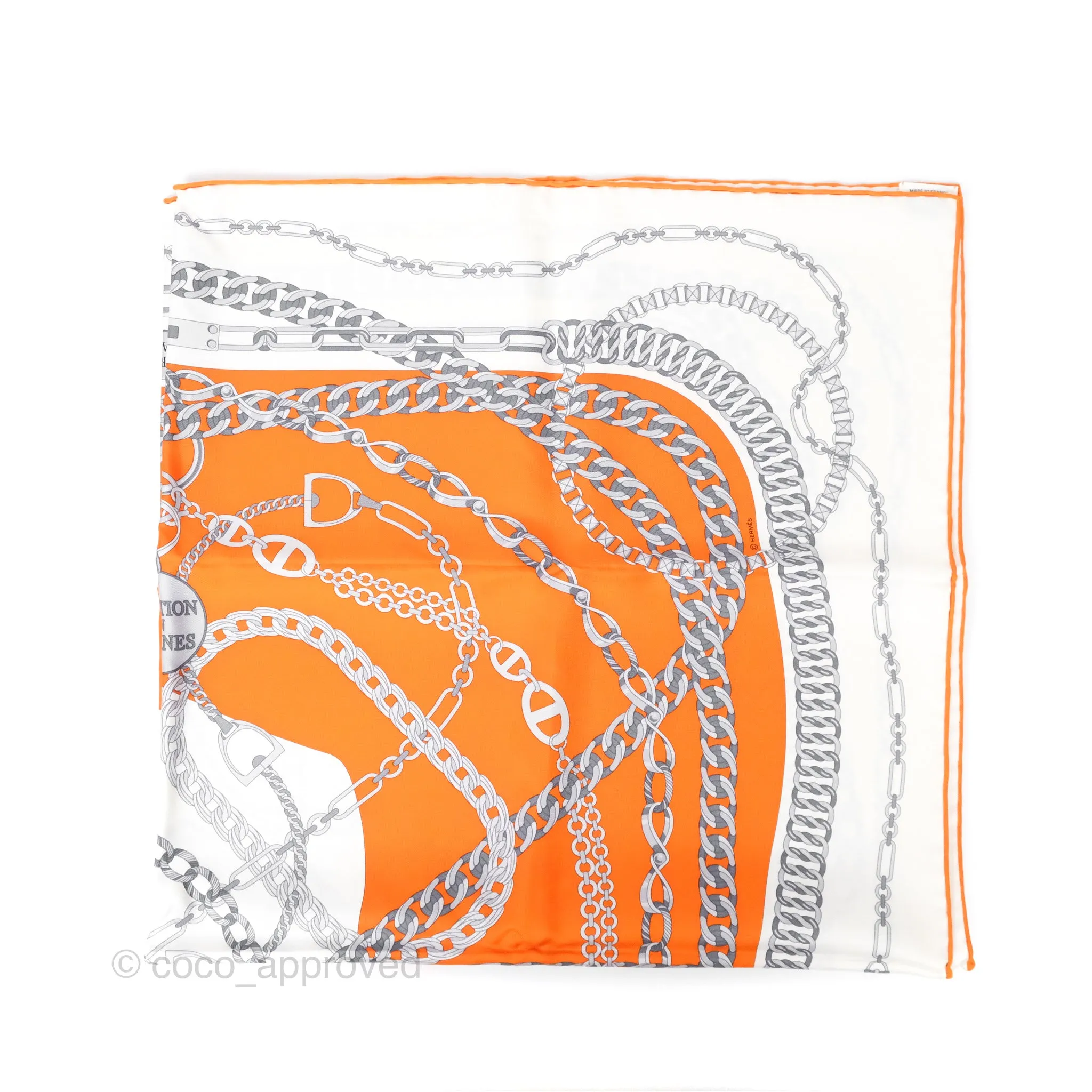 Hermes Reaction En Chaines Scarf 90