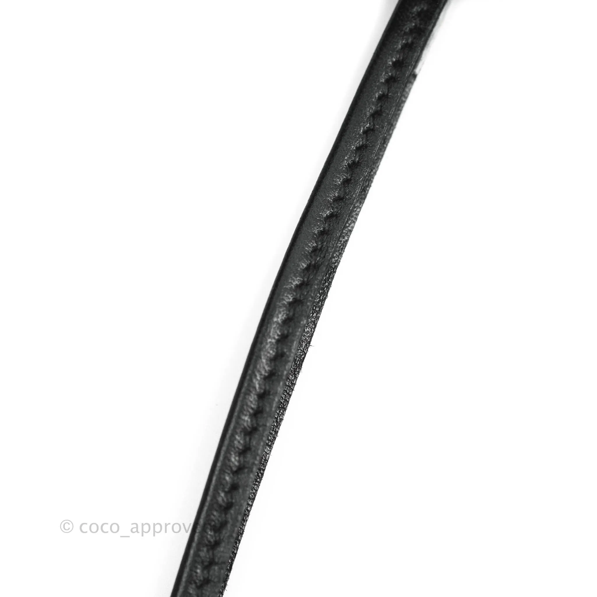 Hermes Rodeo Bag Charm Black PM