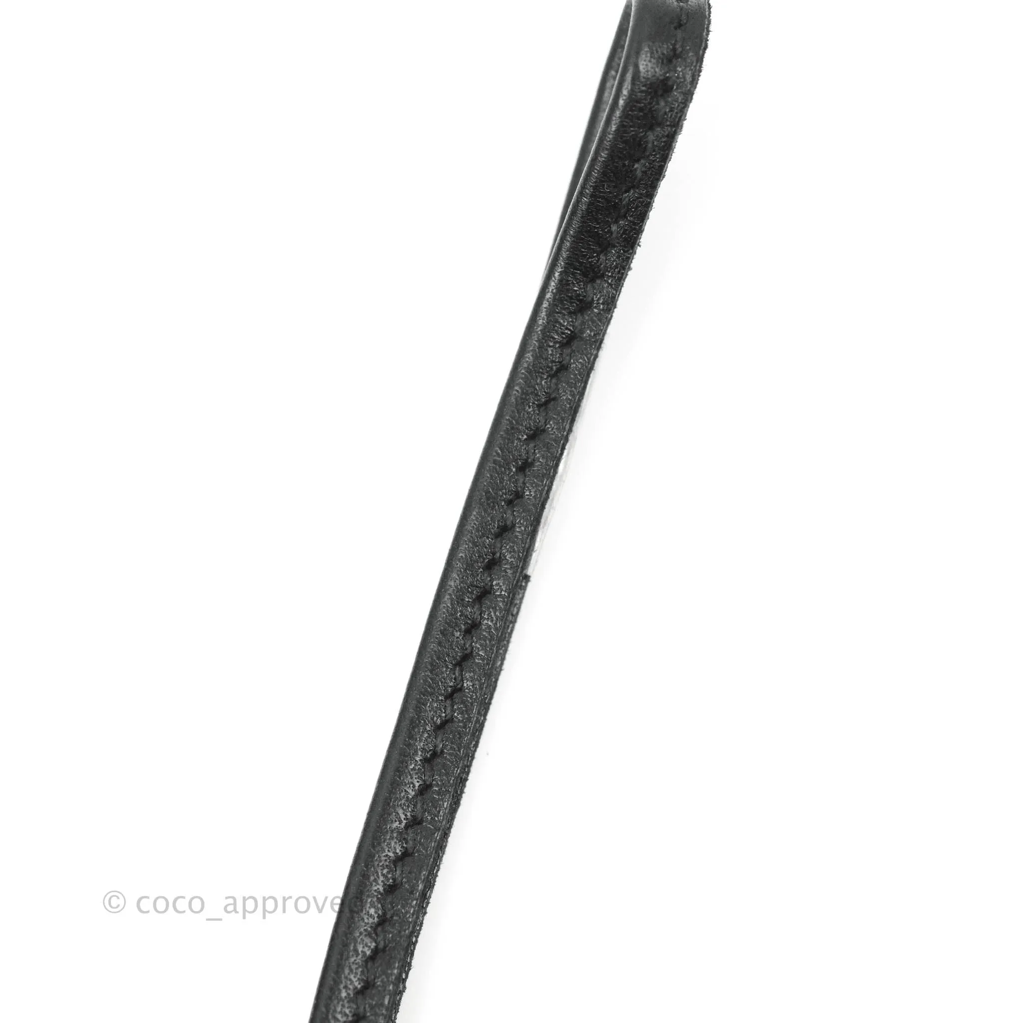 Hermes Rodeo Bag Charm Black PM