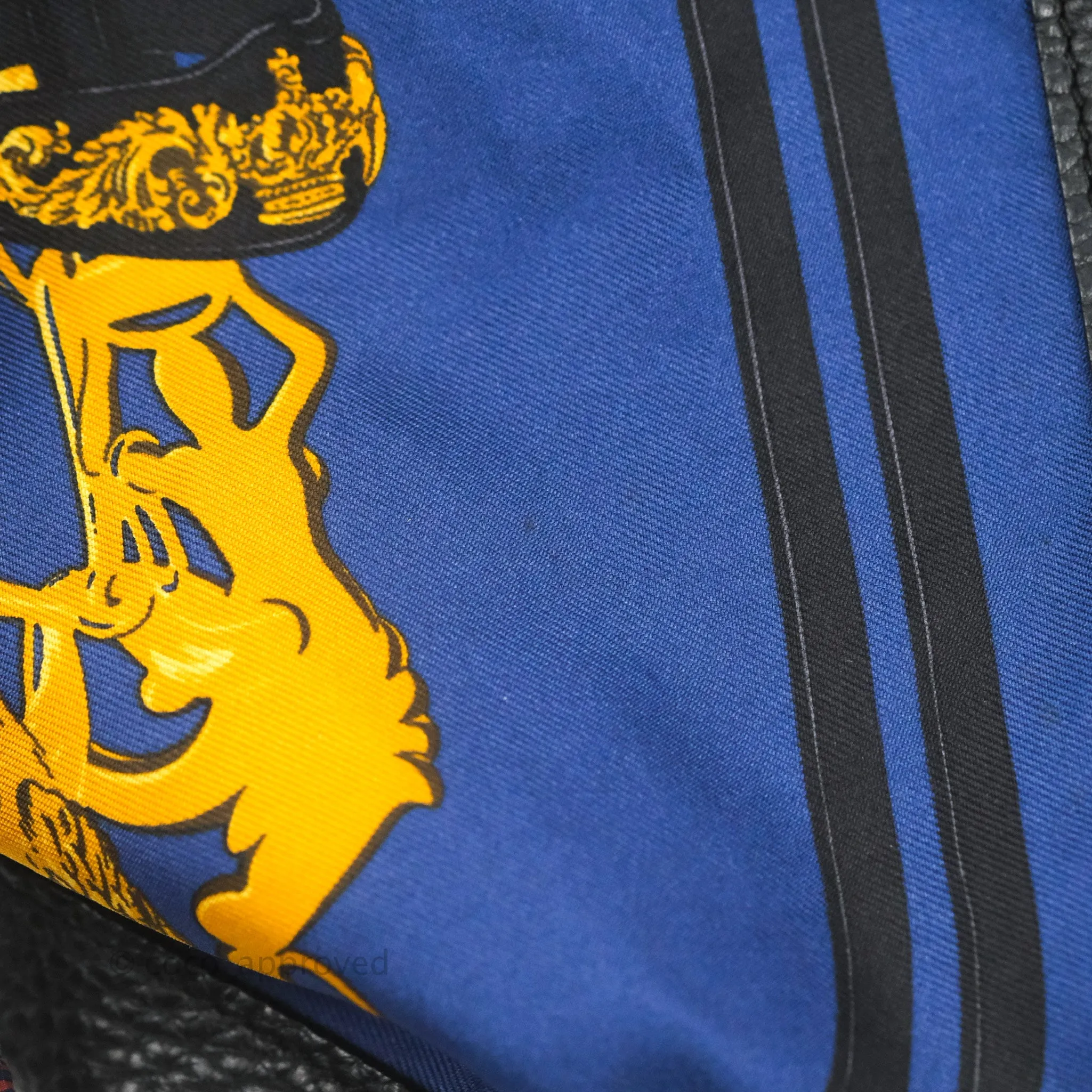 Hermes Sac Soie-Cool Drawstring Backpack Navy