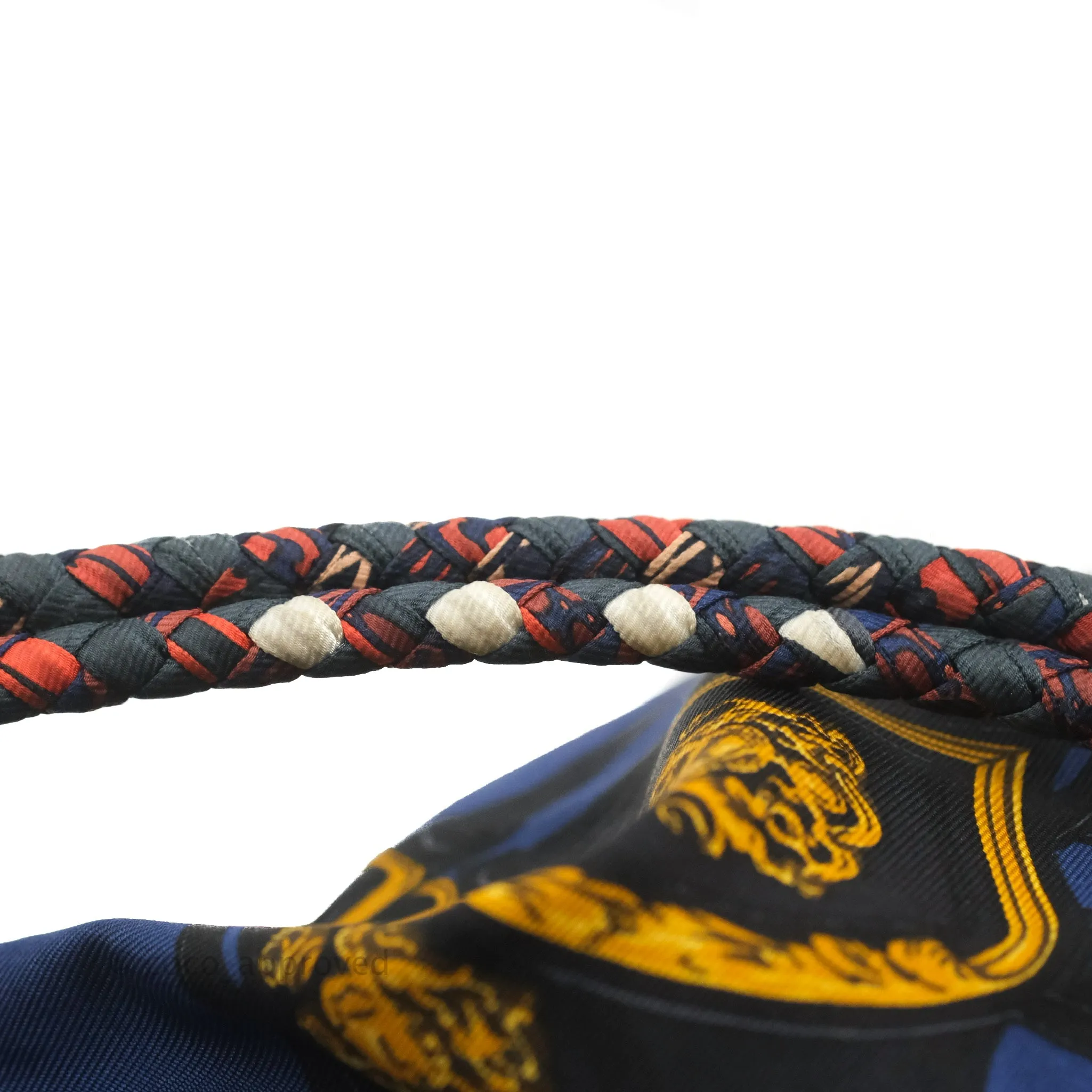 Hermes Sac Soie-Cool Drawstring Backpack Navy