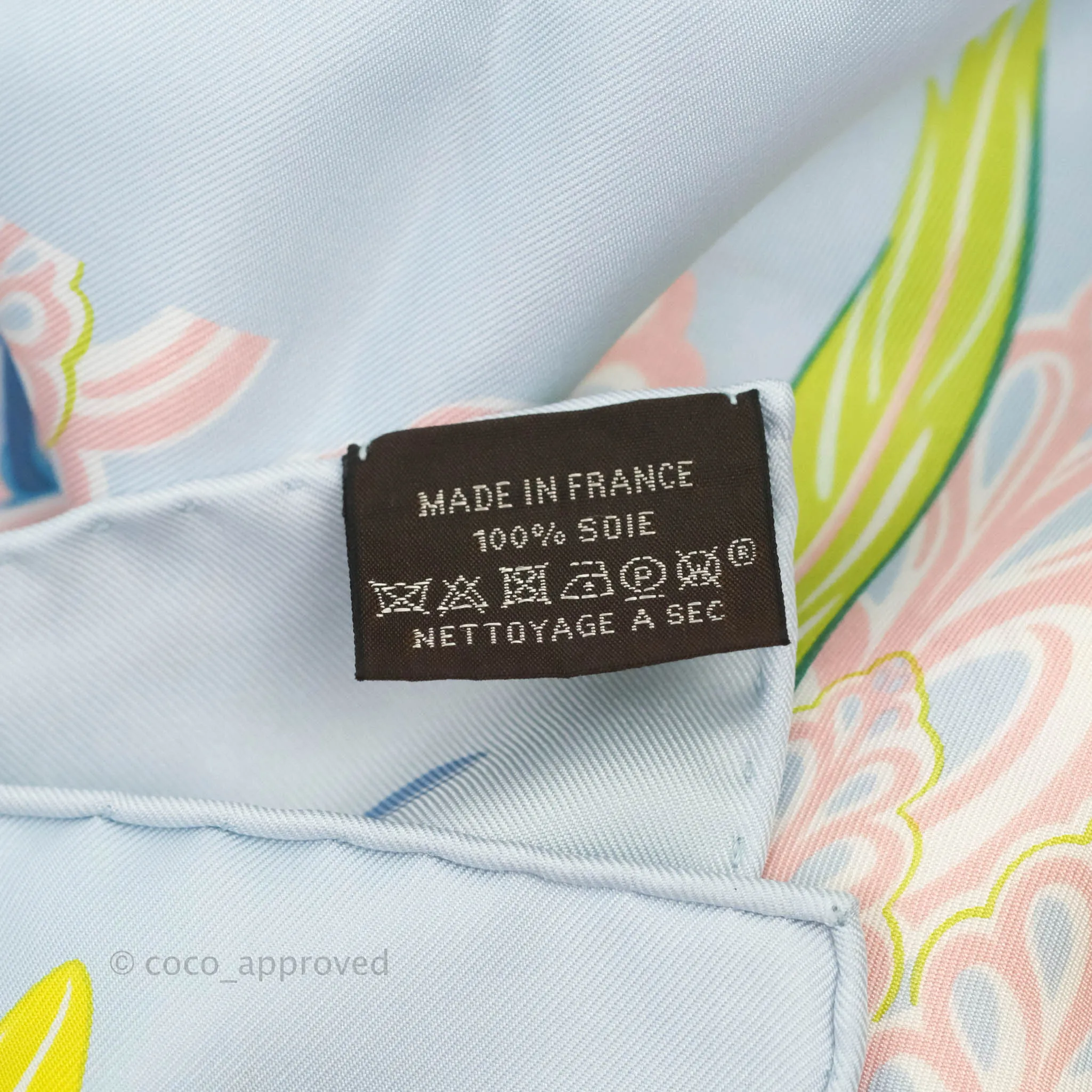 Hermes Silk 90 Scarf Danse Pacifique