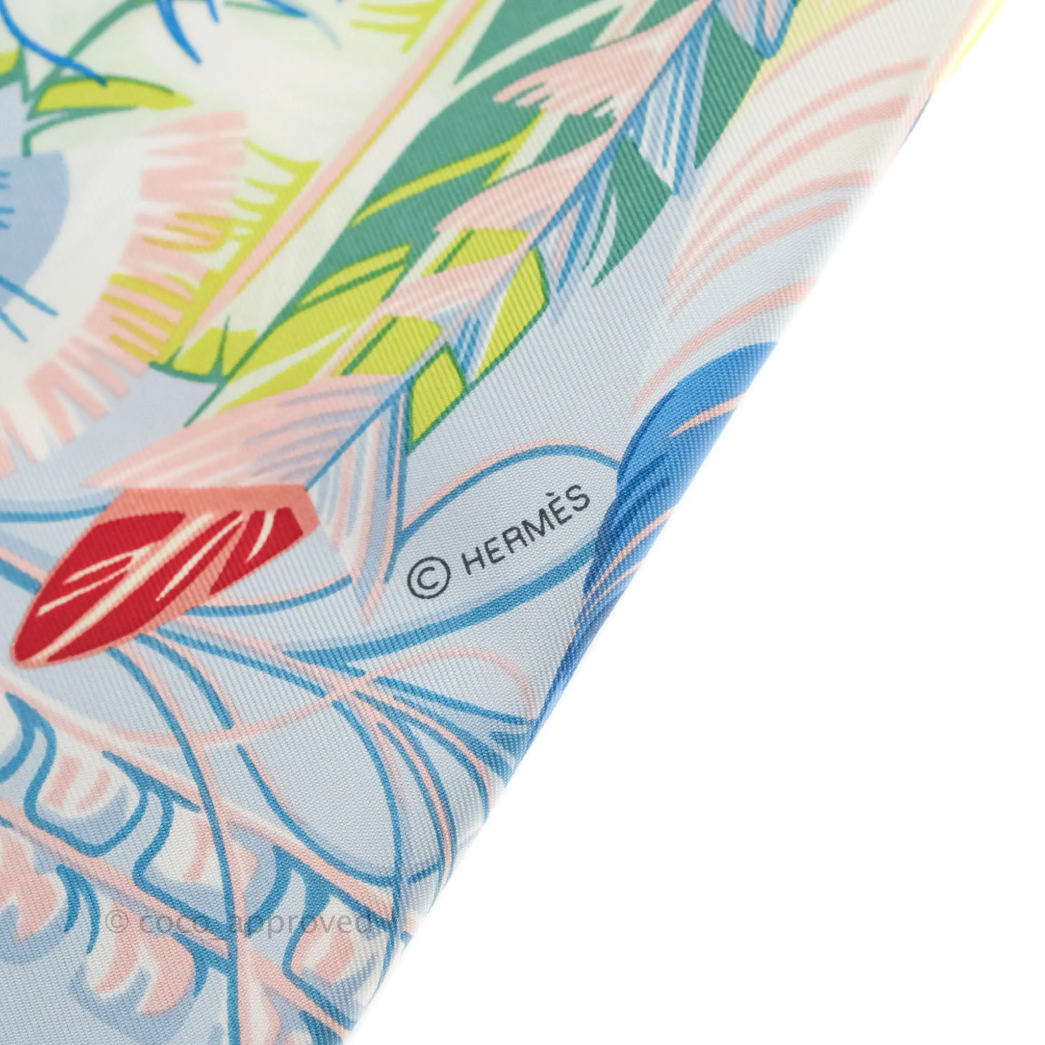 Hermes Silk 90 Scarf Danse Pacifique