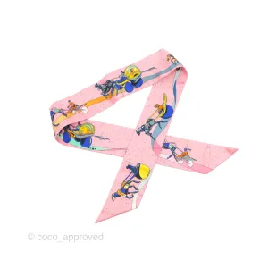 Hermes Space Derby Silk Twilly