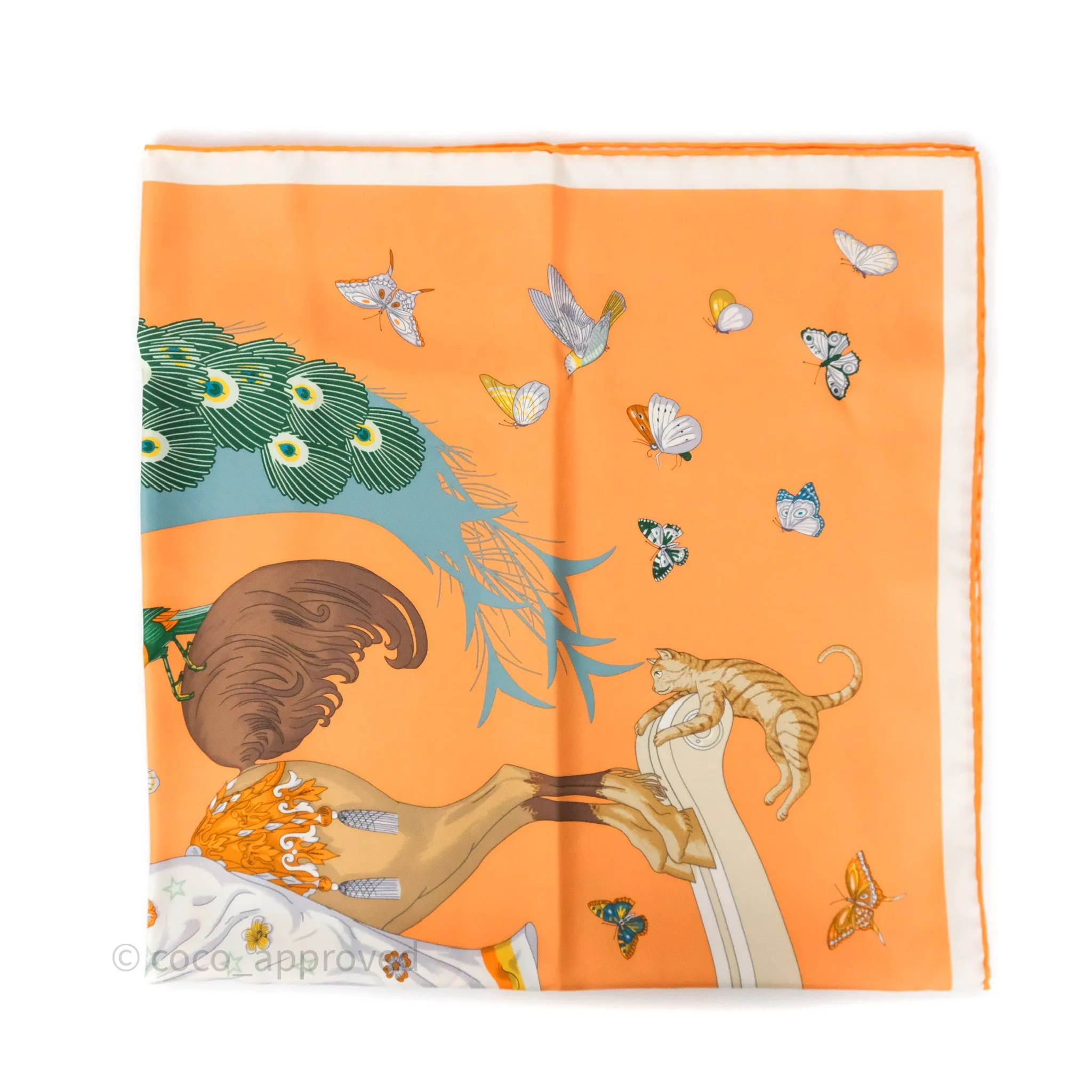 Hermes Story Silk Scarf 90