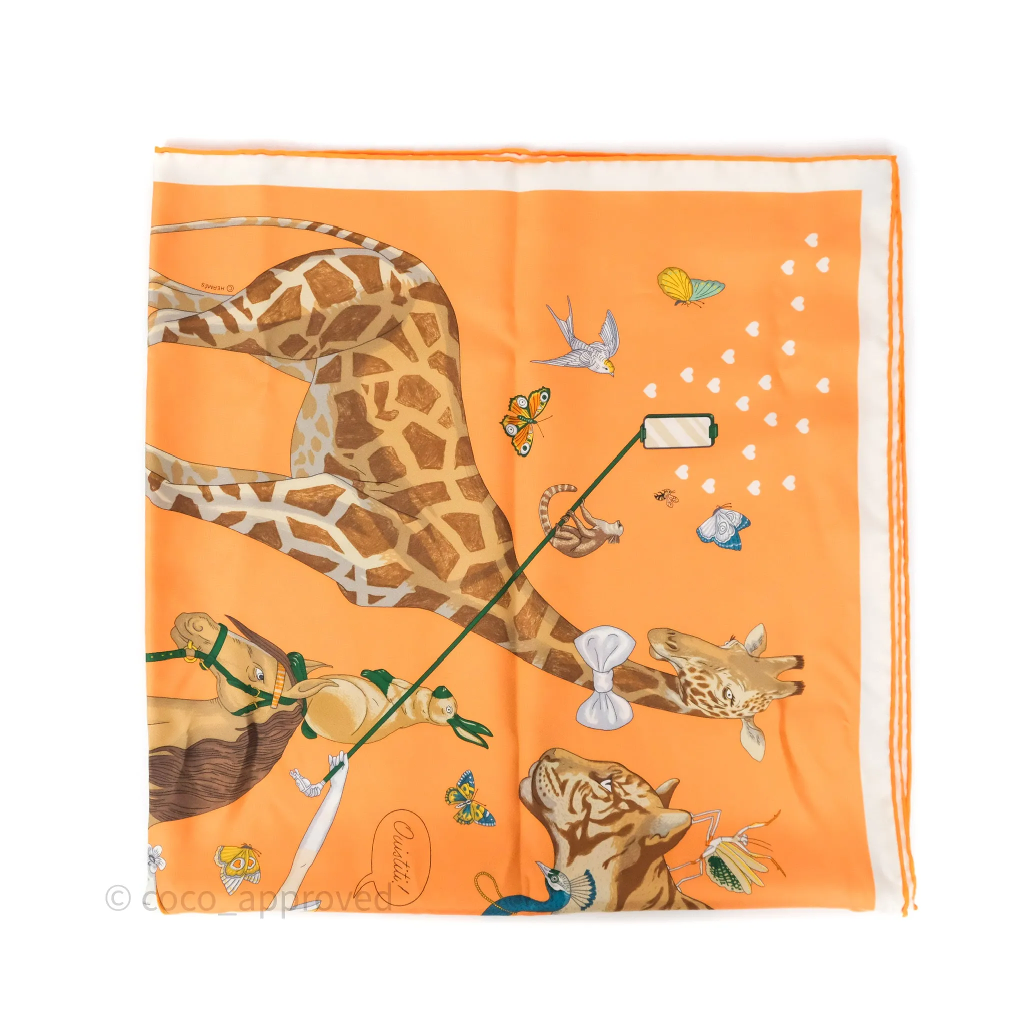 Hermes Story Silk Scarf 90