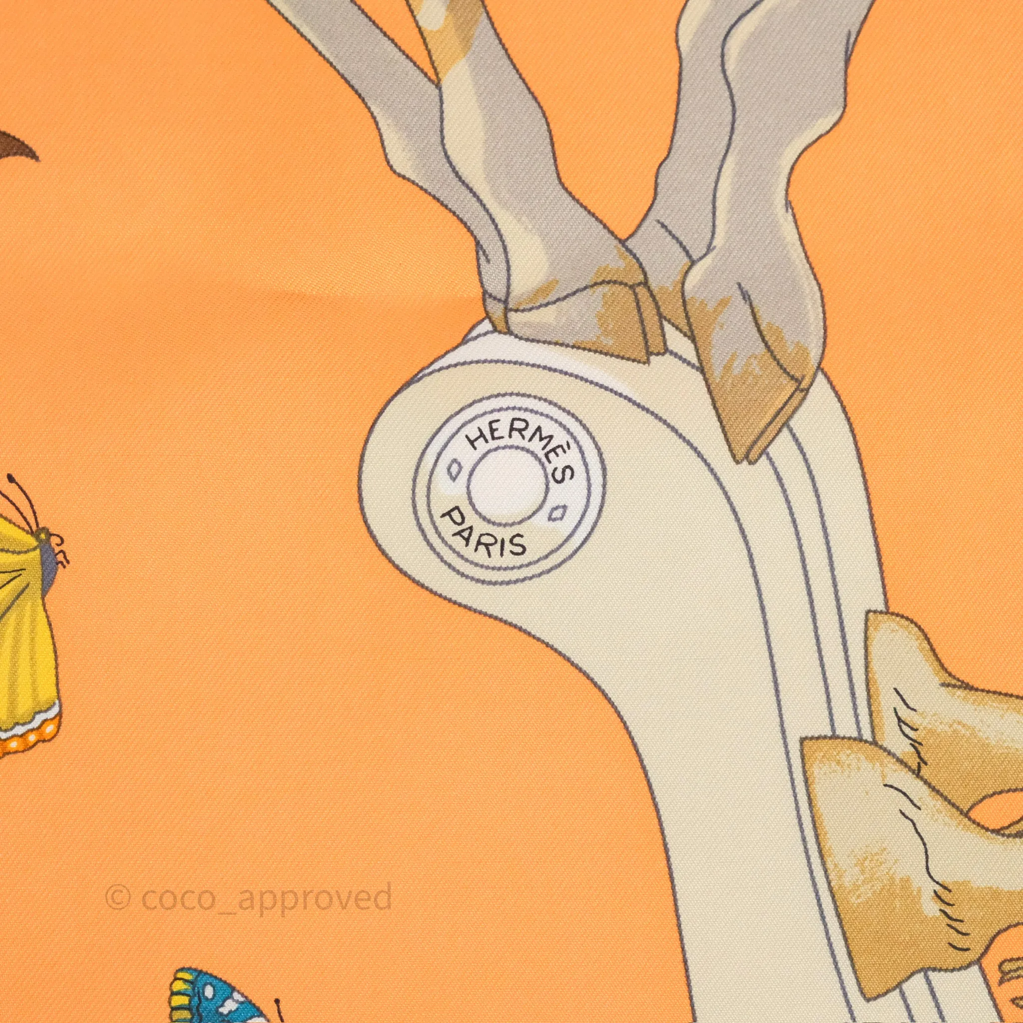 Hermes Story Silk Scarf 90