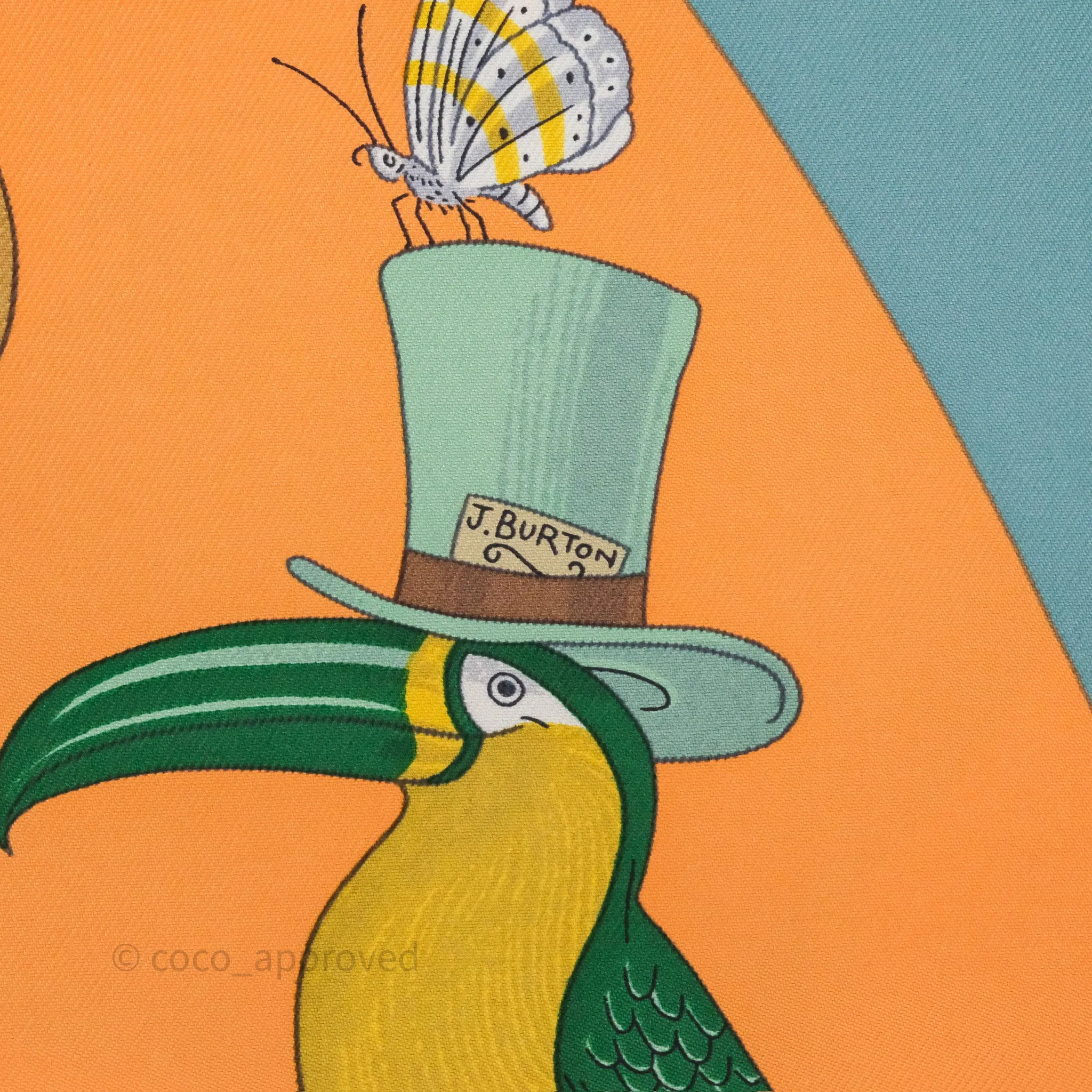 Hermes Story Silk Scarf 90