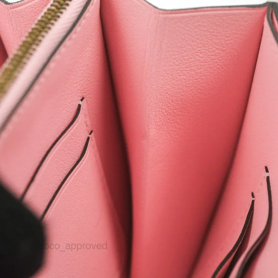 Hermes Swift Mini Convoyeur Craie Rose Sakura