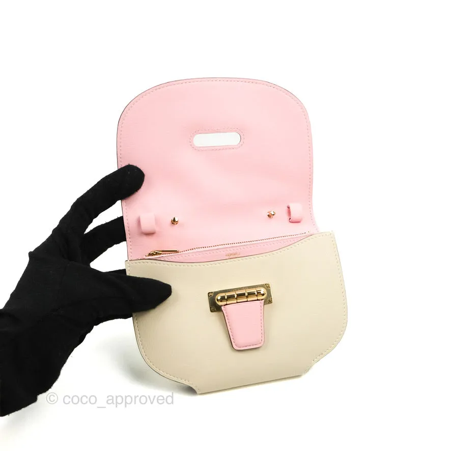 Hermes Swift Mini Convoyeur Craie Rose Sakura