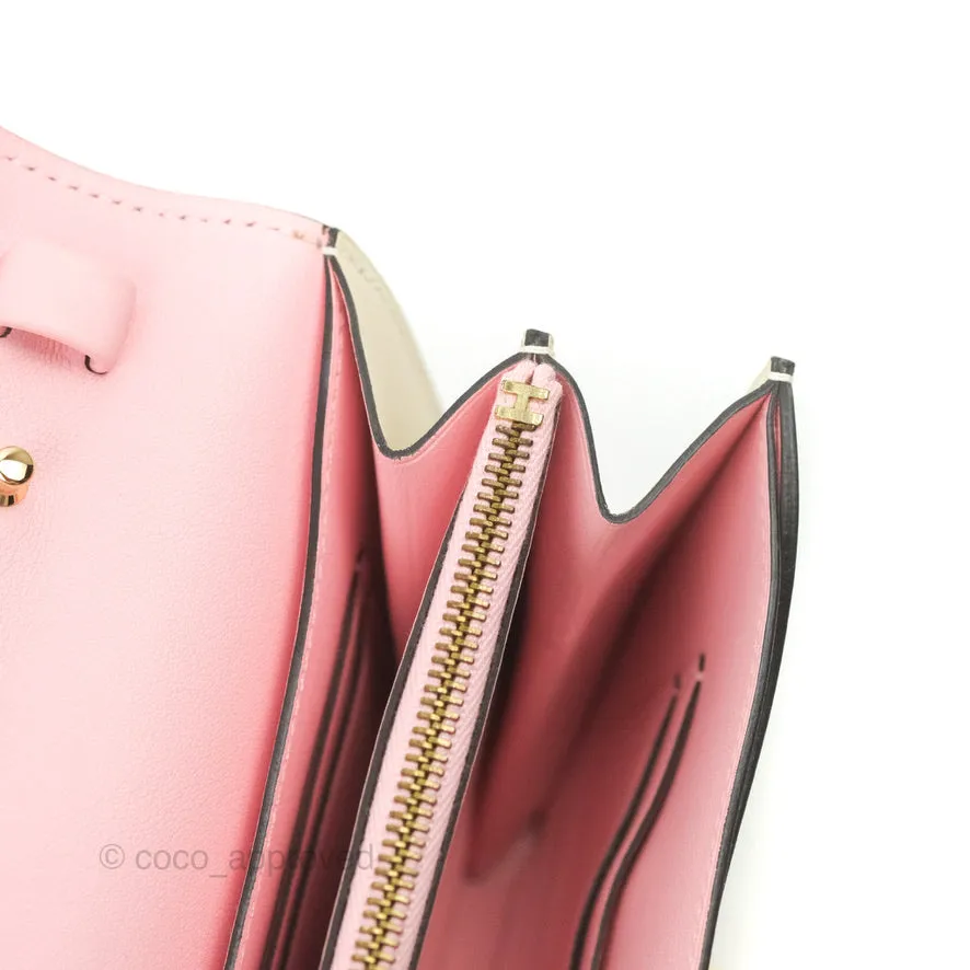 Hermes Swift Mini Convoyeur Craie Rose Sakura