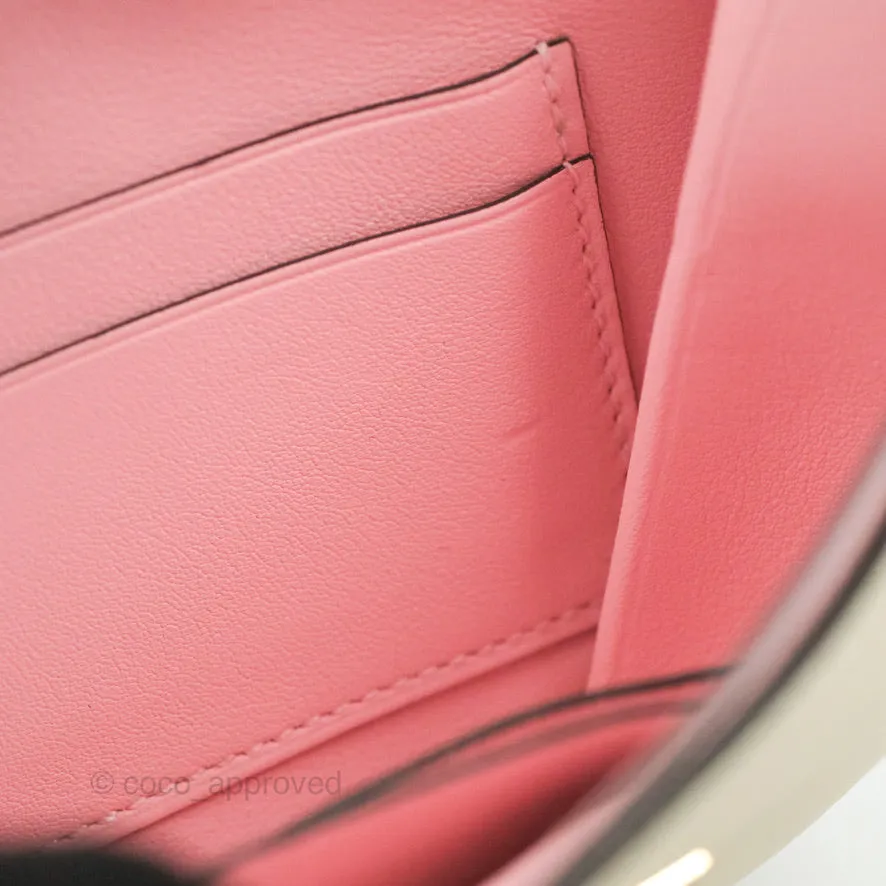 Hermes Swift Mini Convoyeur Craie Rose Sakura