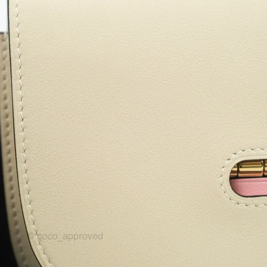 Hermes Swift Mini Convoyeur Craie Rose Sakura