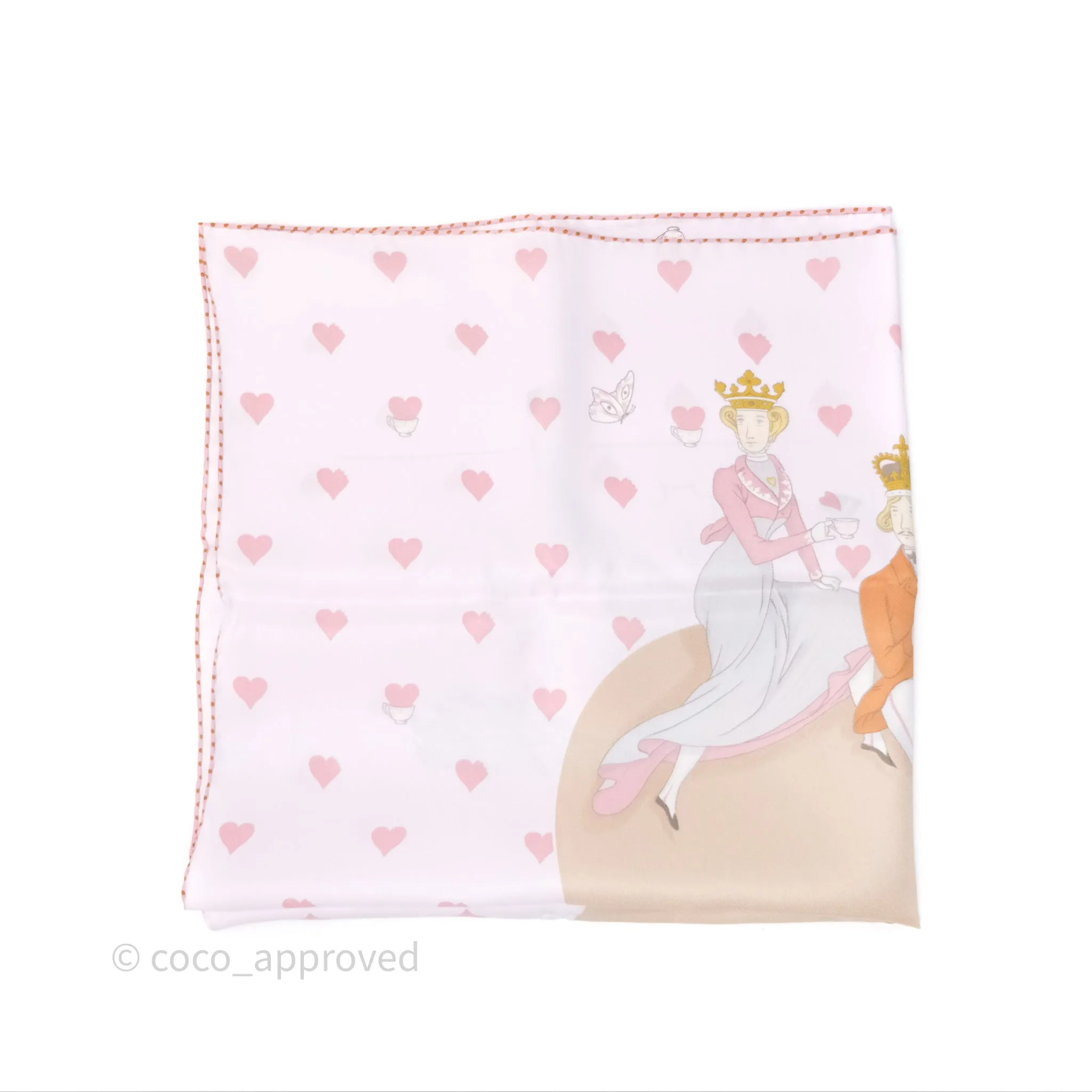 Hermes Tea Time Scarf 70