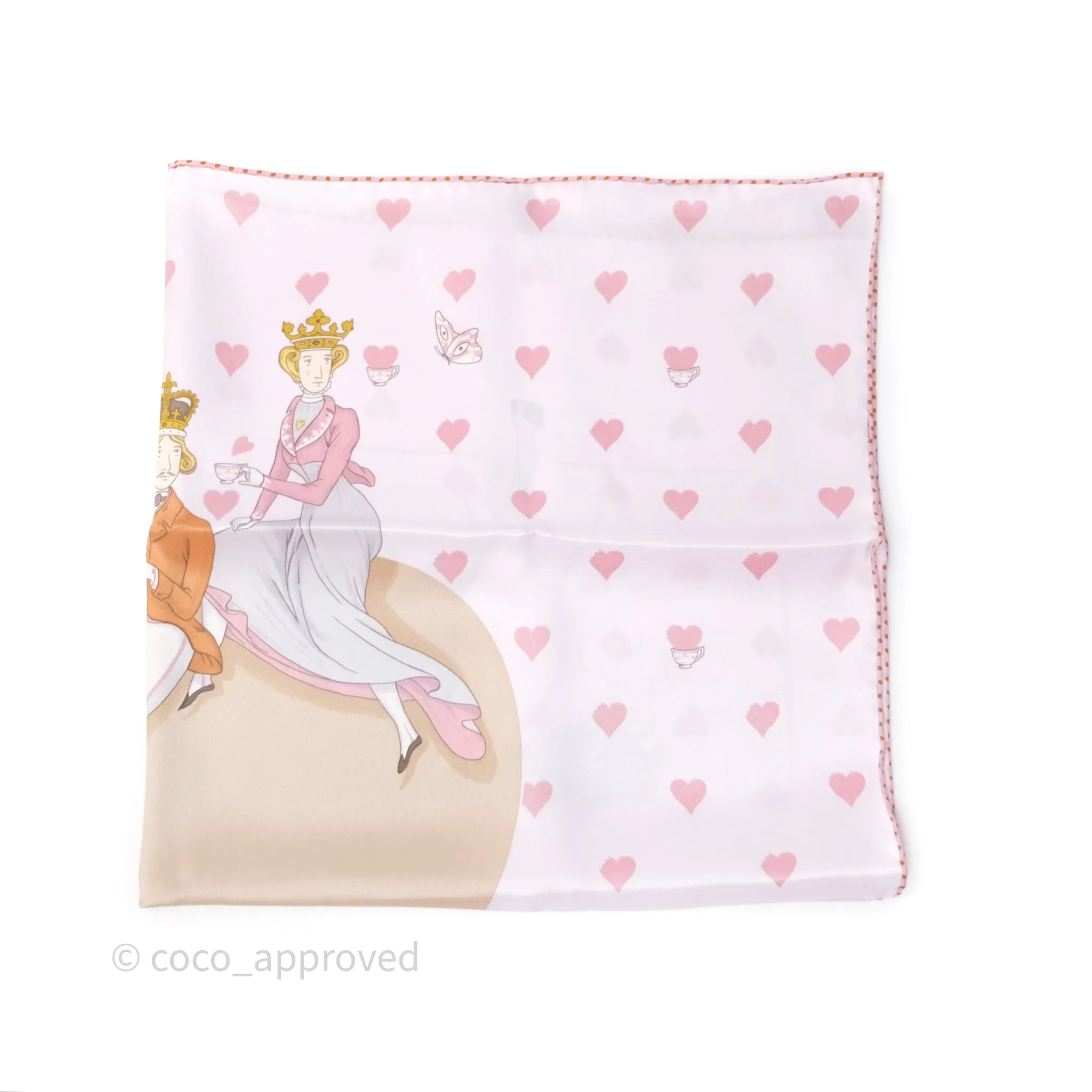 Hermes Tea Time Scarf 70